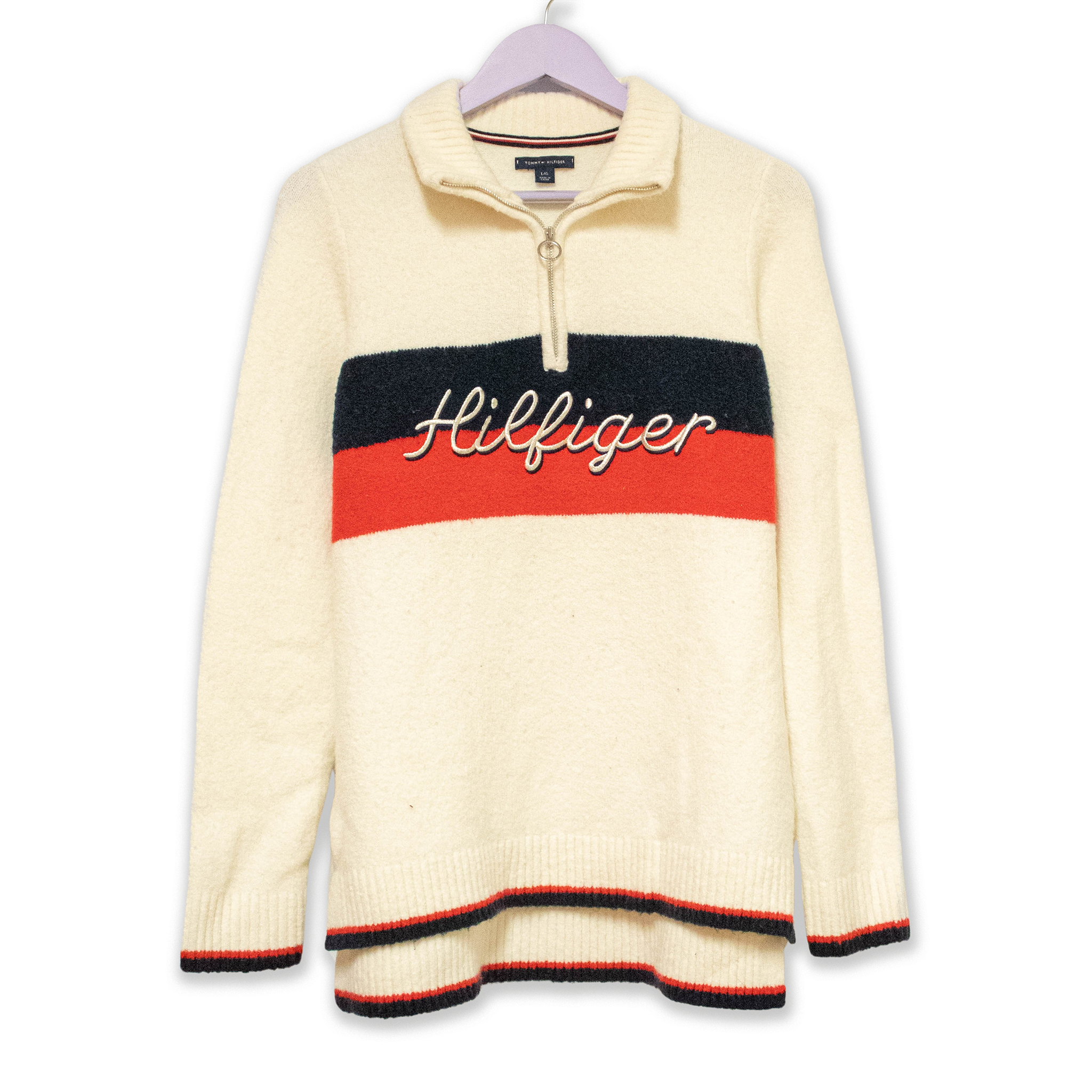 Maglione Tommy Hilfiger misto lana - Taglia L