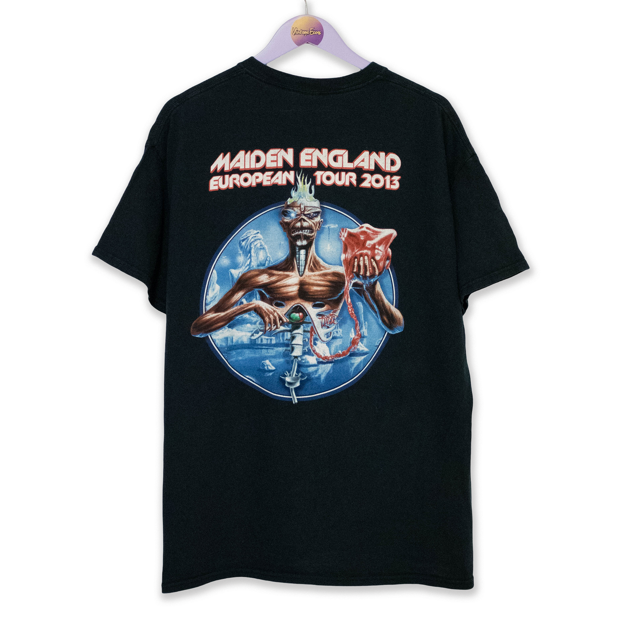 T shirt Iron Maiden Tour 2013 Vintage - Taglia XL