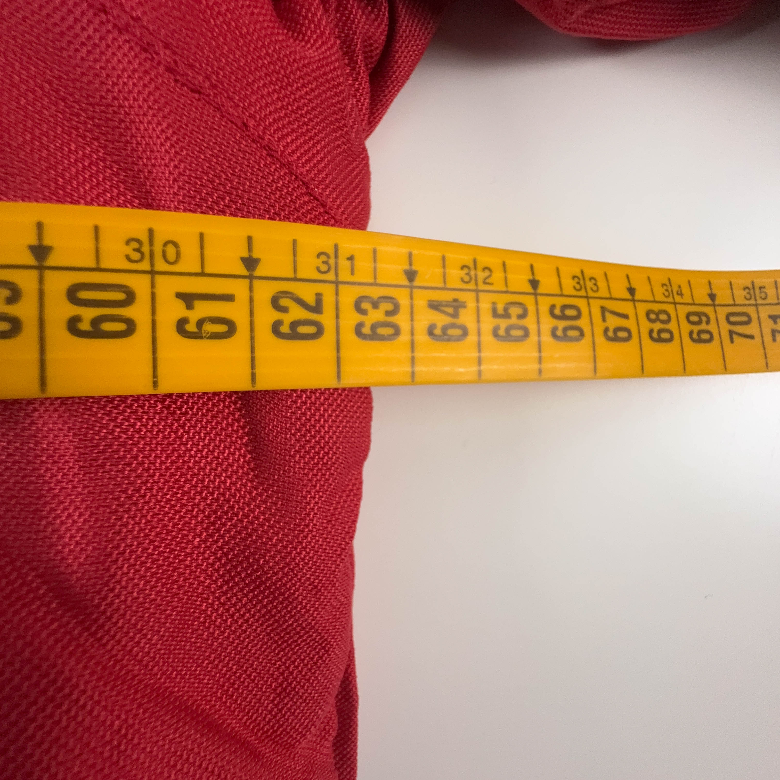 Giacca invernale Colmar Vintage rossa e nera con bottoni e cappuccio anni 00 - Taglia 52 uomo