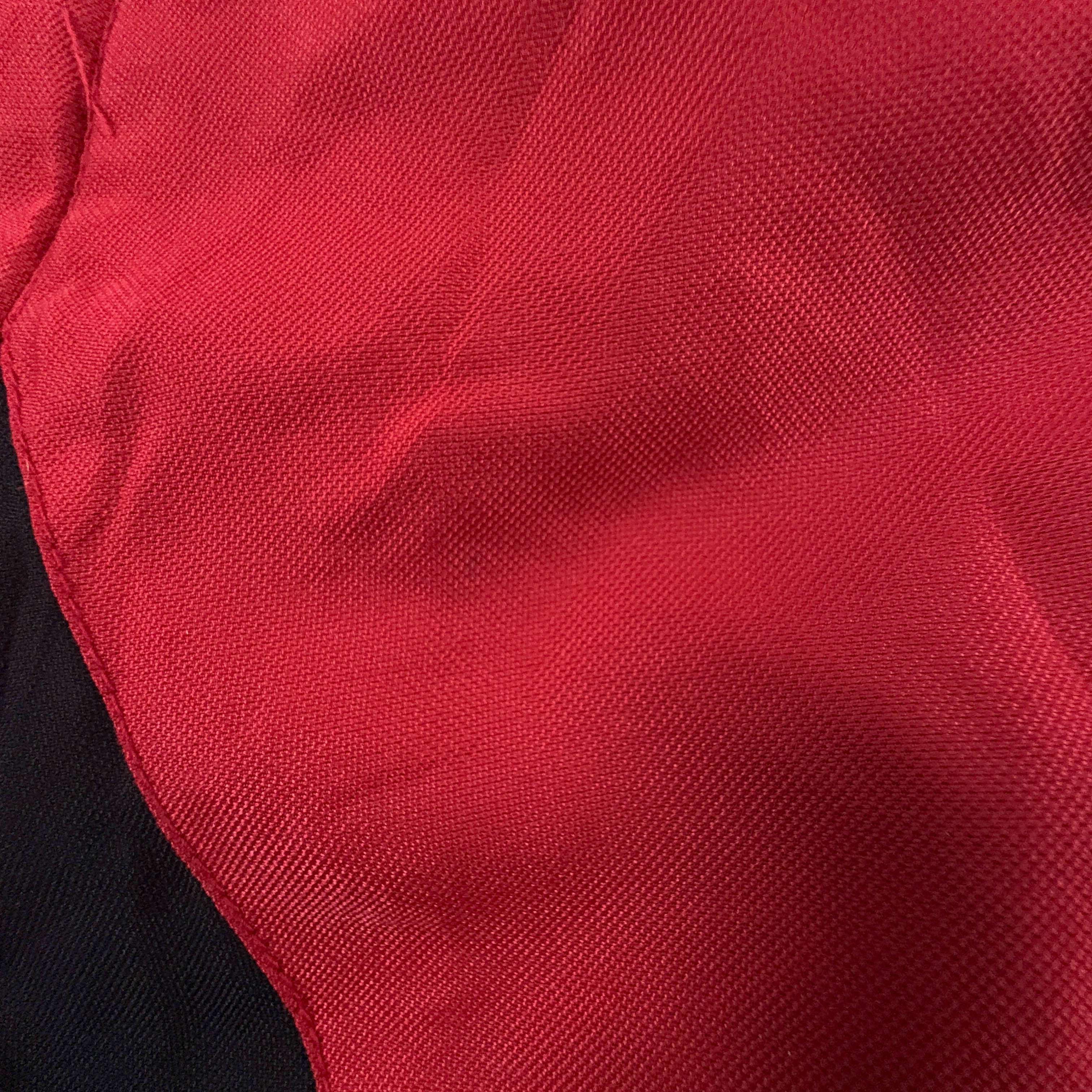 Giacca invernale Colmar Vintage rossa e nera con bottoni e cappuccio anni 00 - Taglia 52 uomo