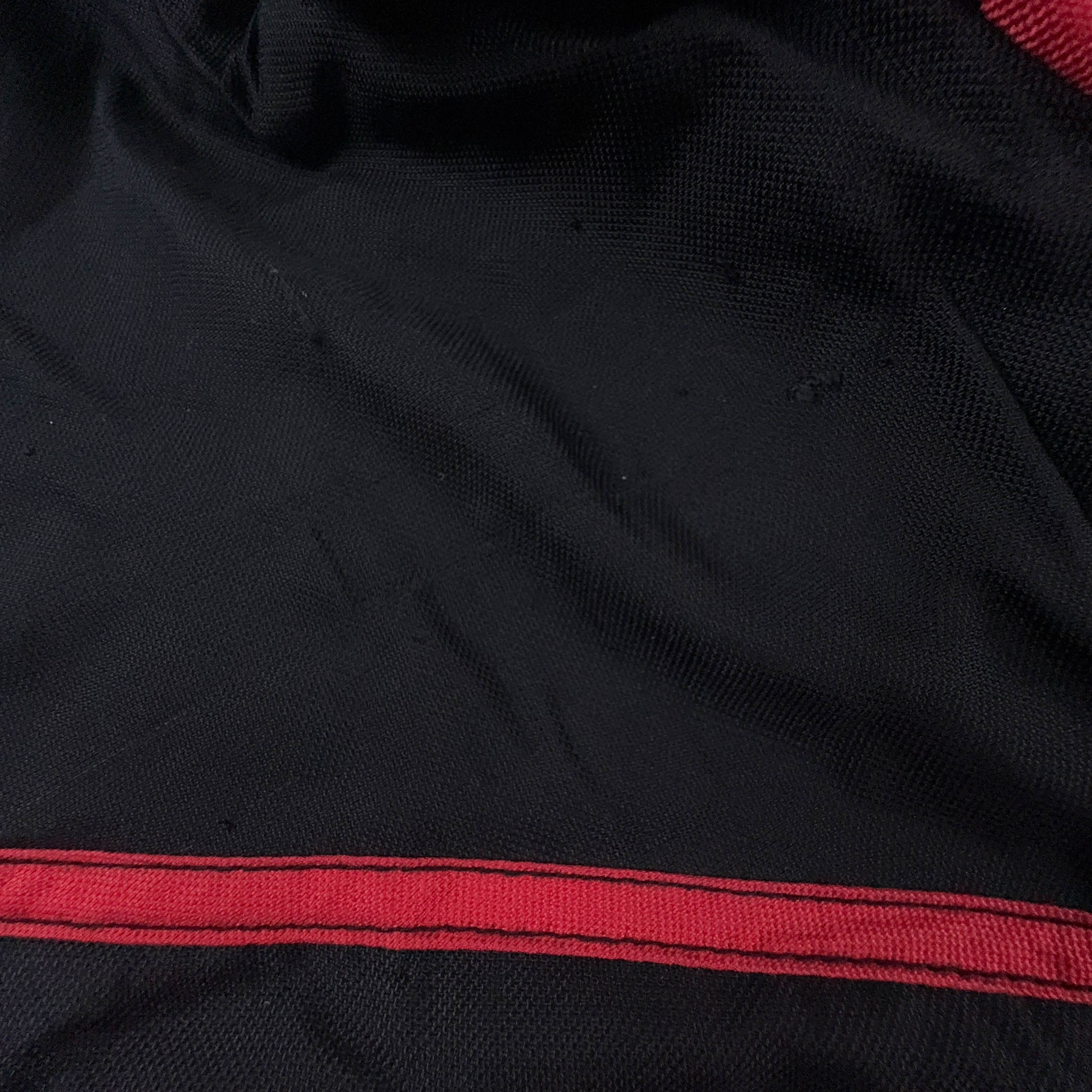 Giacca invernale Colmar Vintage rossa e nera con bottoni e cappuccio anni 00 - Taglia 52 uomo