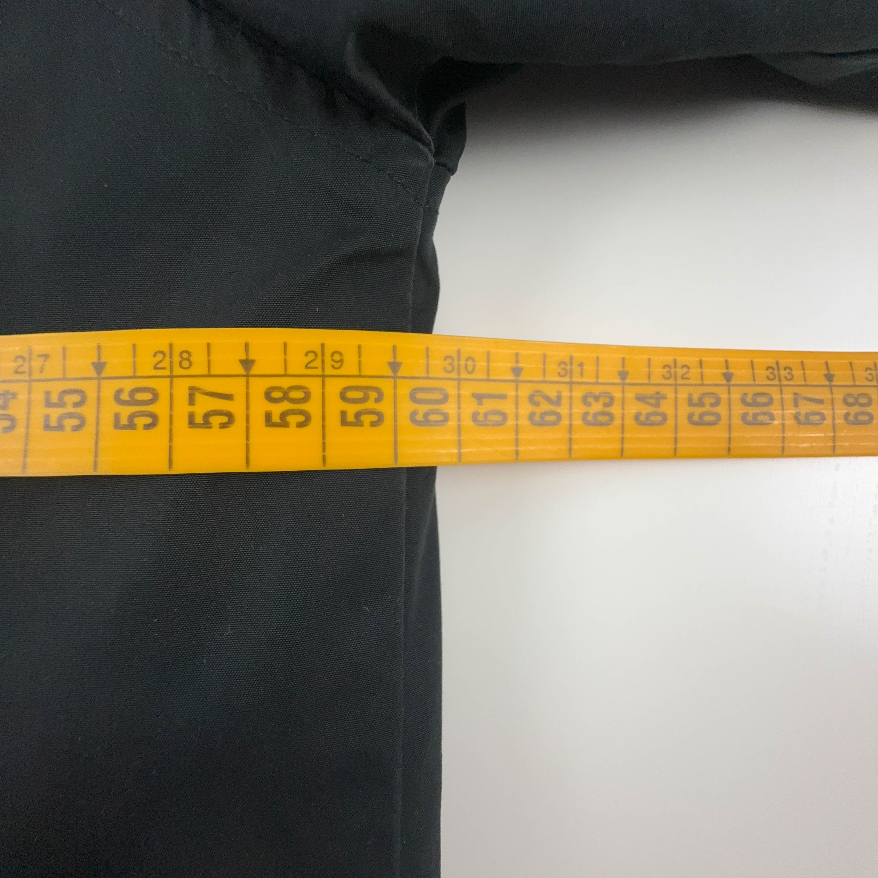 Giacca invernale Ralph Lauren nera con zip e cappuccio - Taglia M uomo