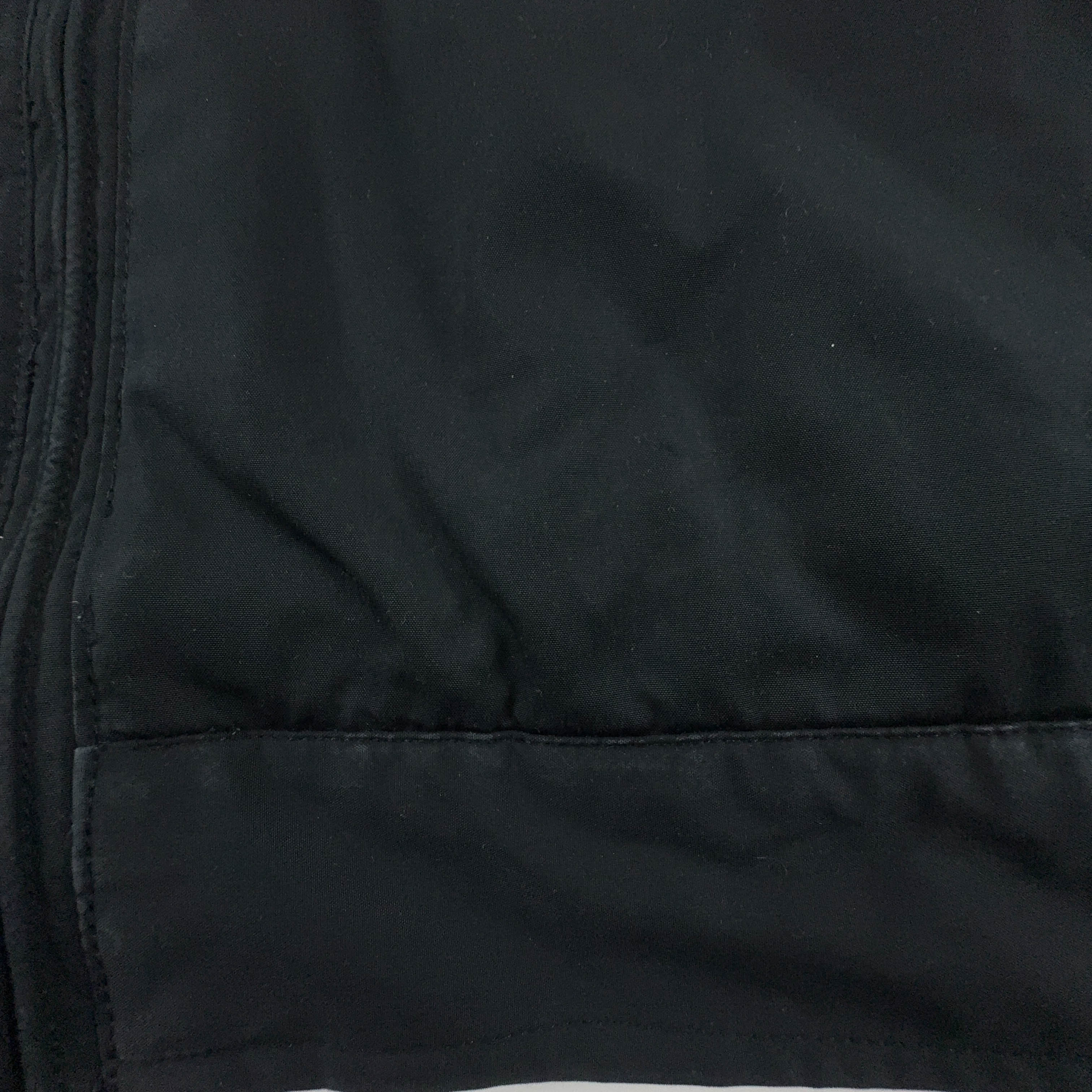 Giacca invernale Ralph Lauren nera con zip e cappuccio - Taglia M uomo