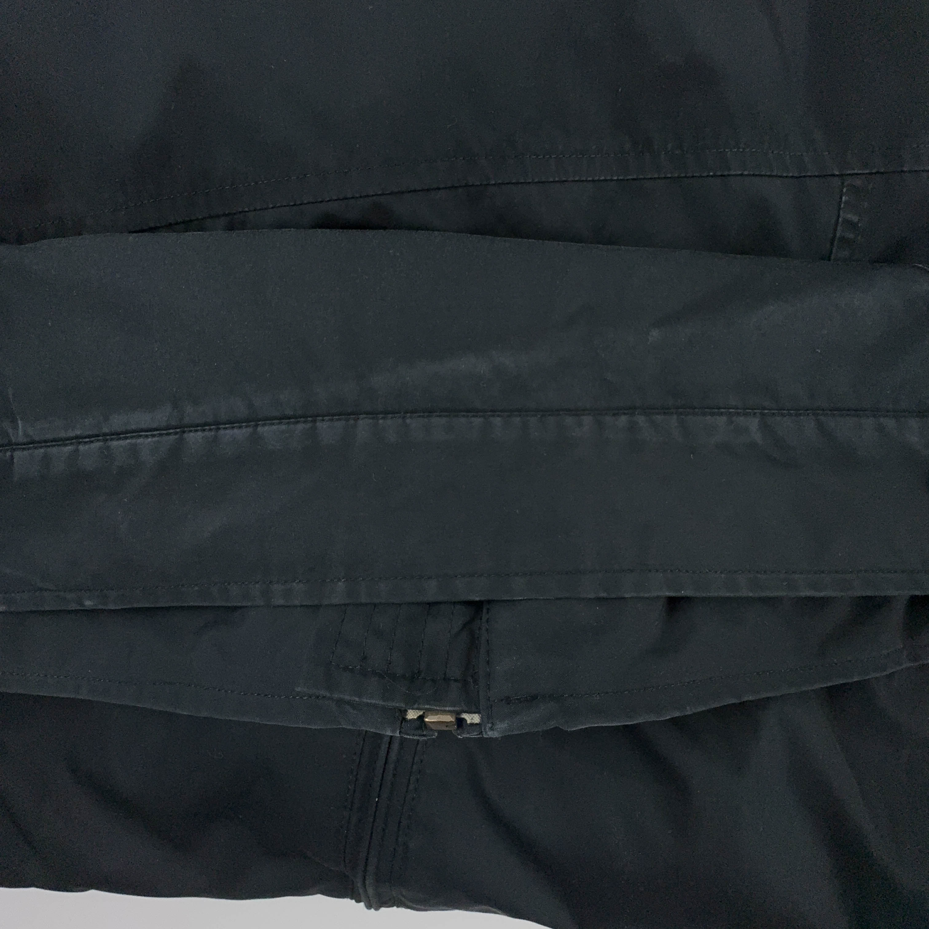 Giacca invernale Ralph Lauren nera con zip e cappuccio - Taglia M uomo