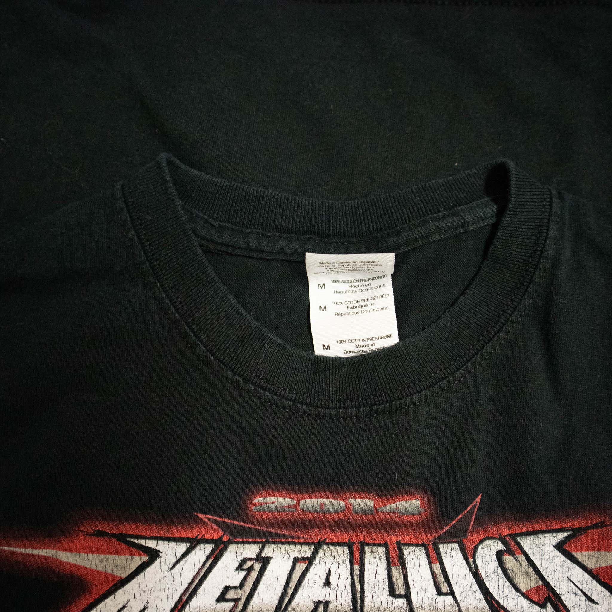 Metallica 2014 T shirt - Size M