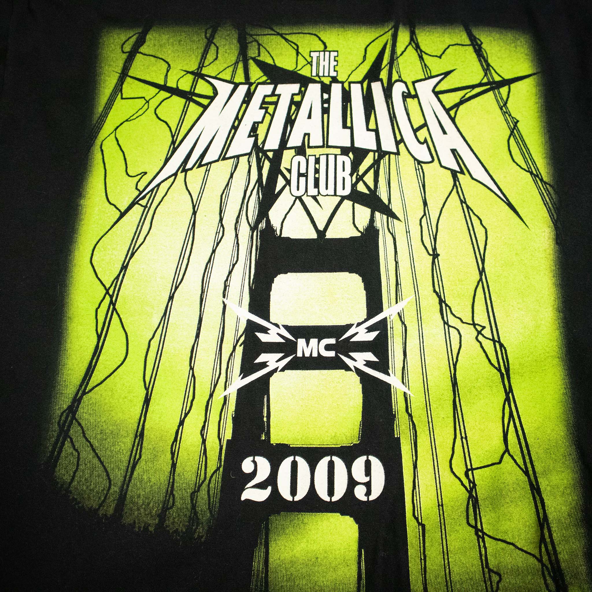 Metallica Club 2008 Vintage T shirt - Size L