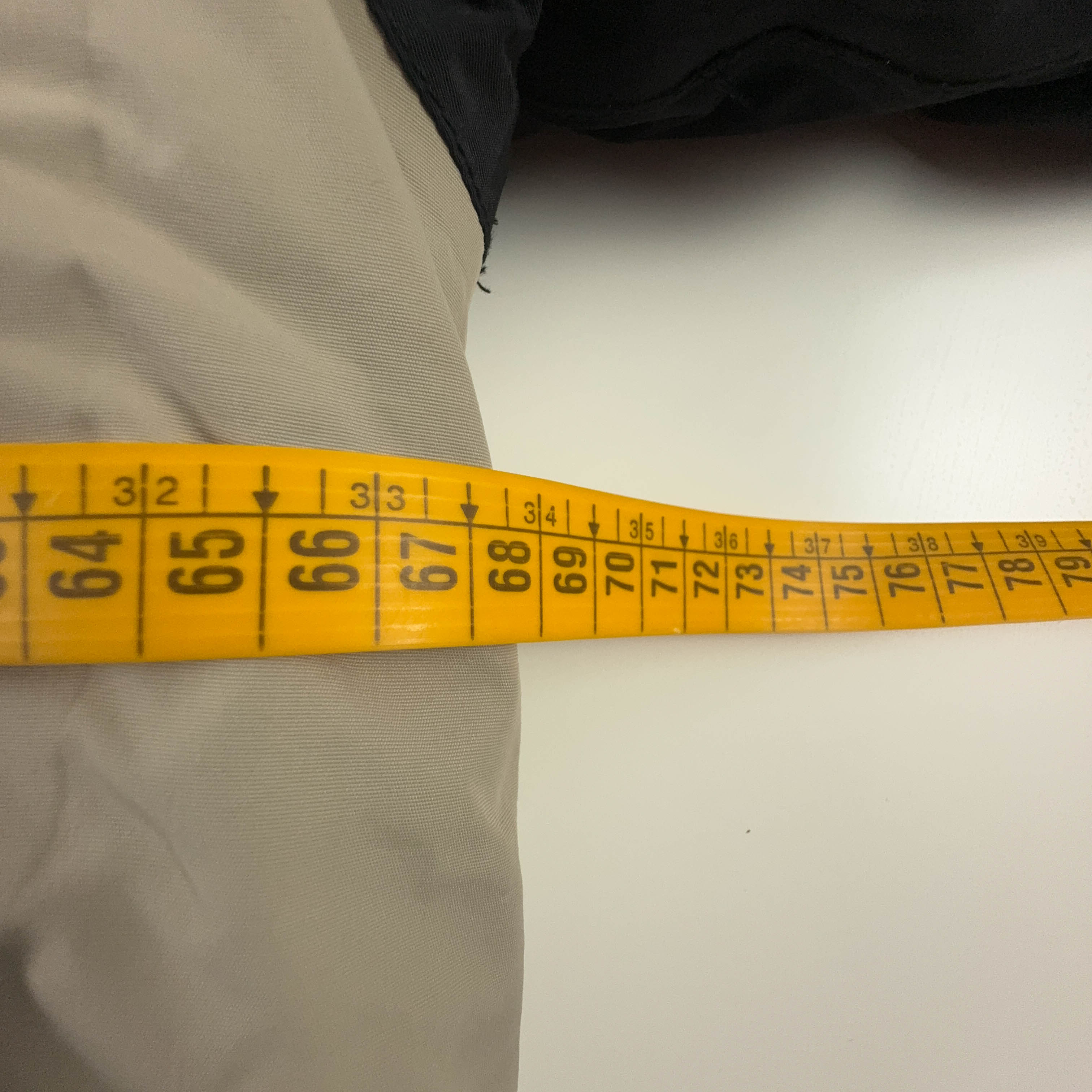 Giacca invernale Kappa con Pile interno removibile nera e crema - Taglia M/L uomo