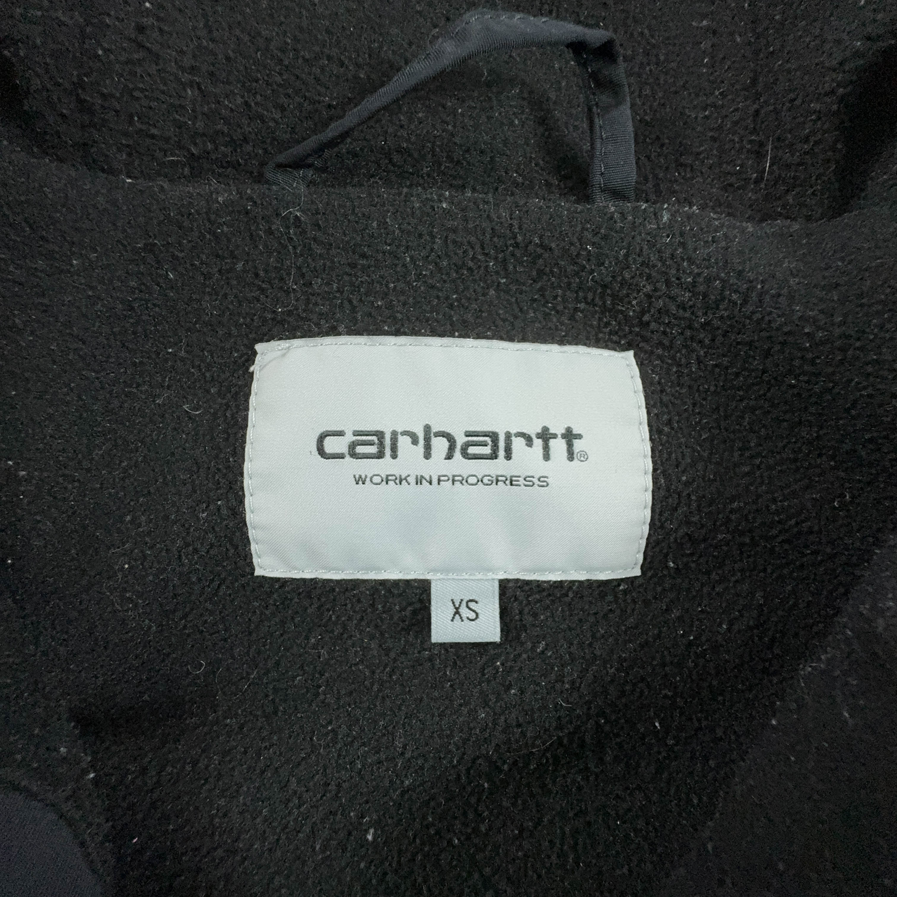 Giacca Carhartt Nimbus Pullover nera con cappuccio - Taglia XS uomo