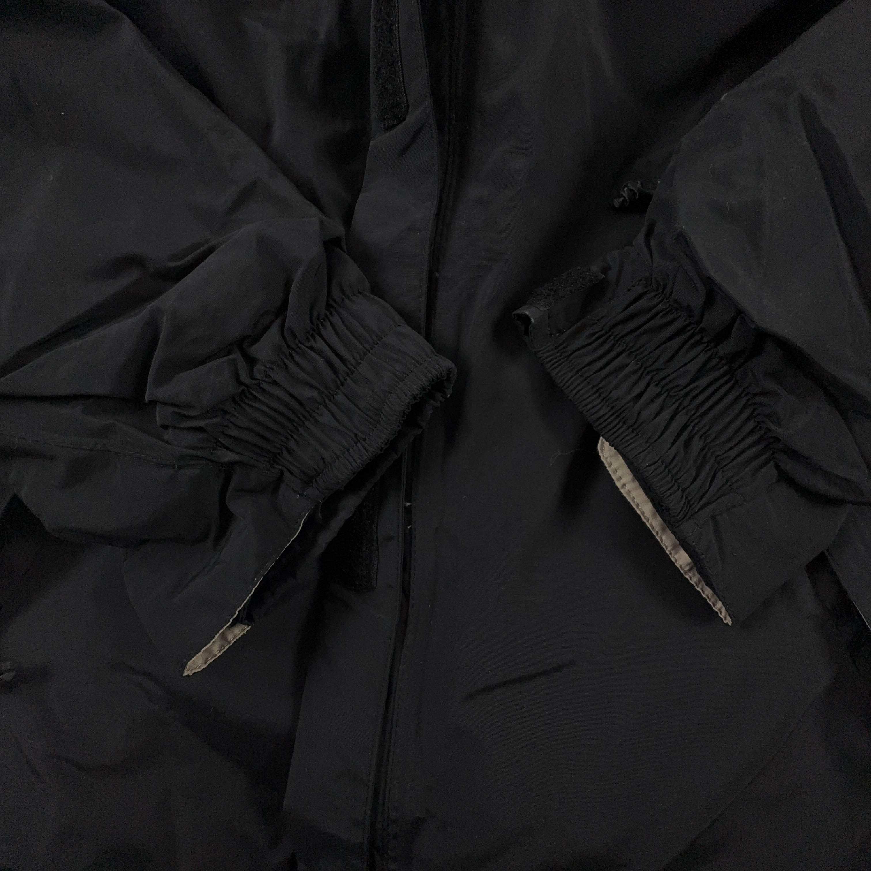 Giacca invernale Kappa con Pile interno removibile nera e crema - Taglia M/L uomo