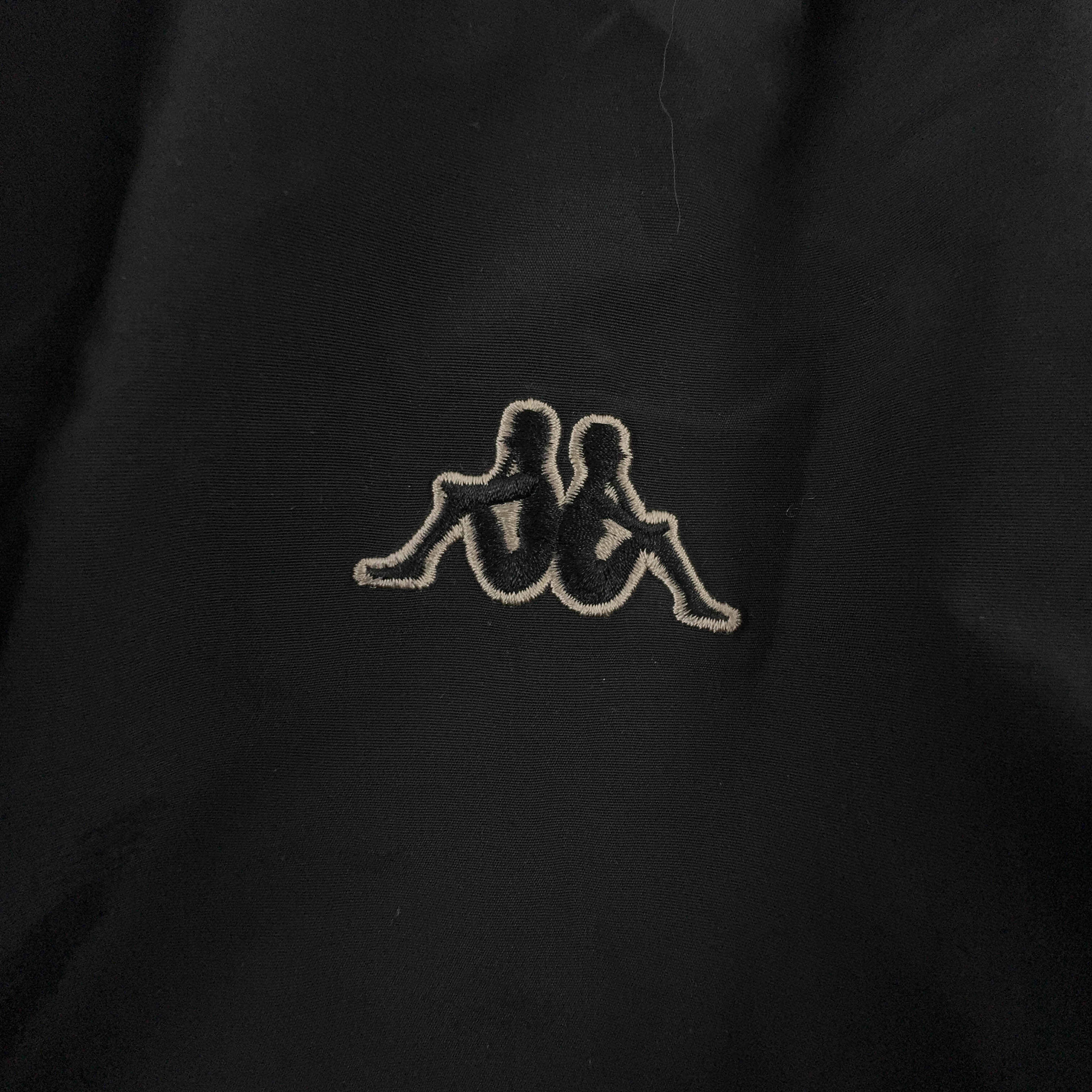 Giacca invernale Kappa con Pile interno removibile nera e crema - Taglia M/L uomo