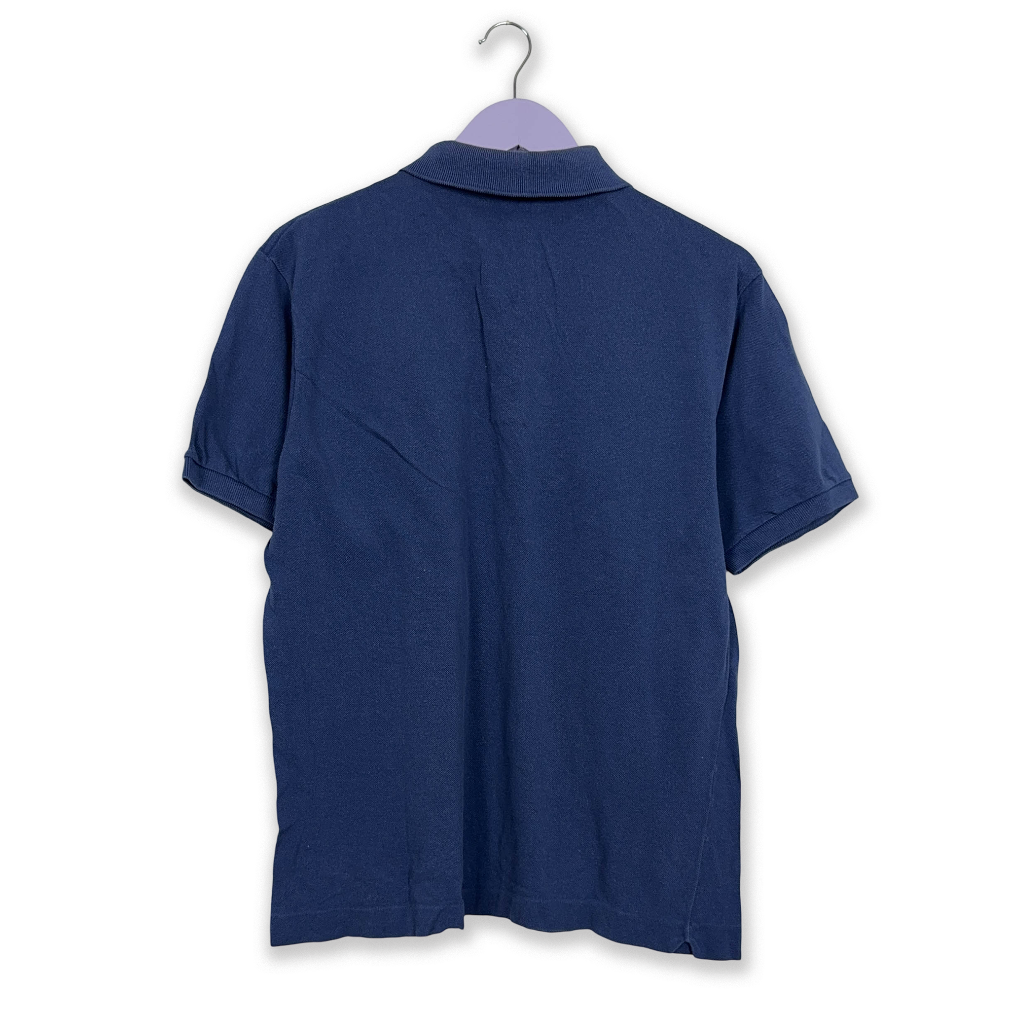 Lacoste Polo Shirt Blue Solid - Size 4 Men