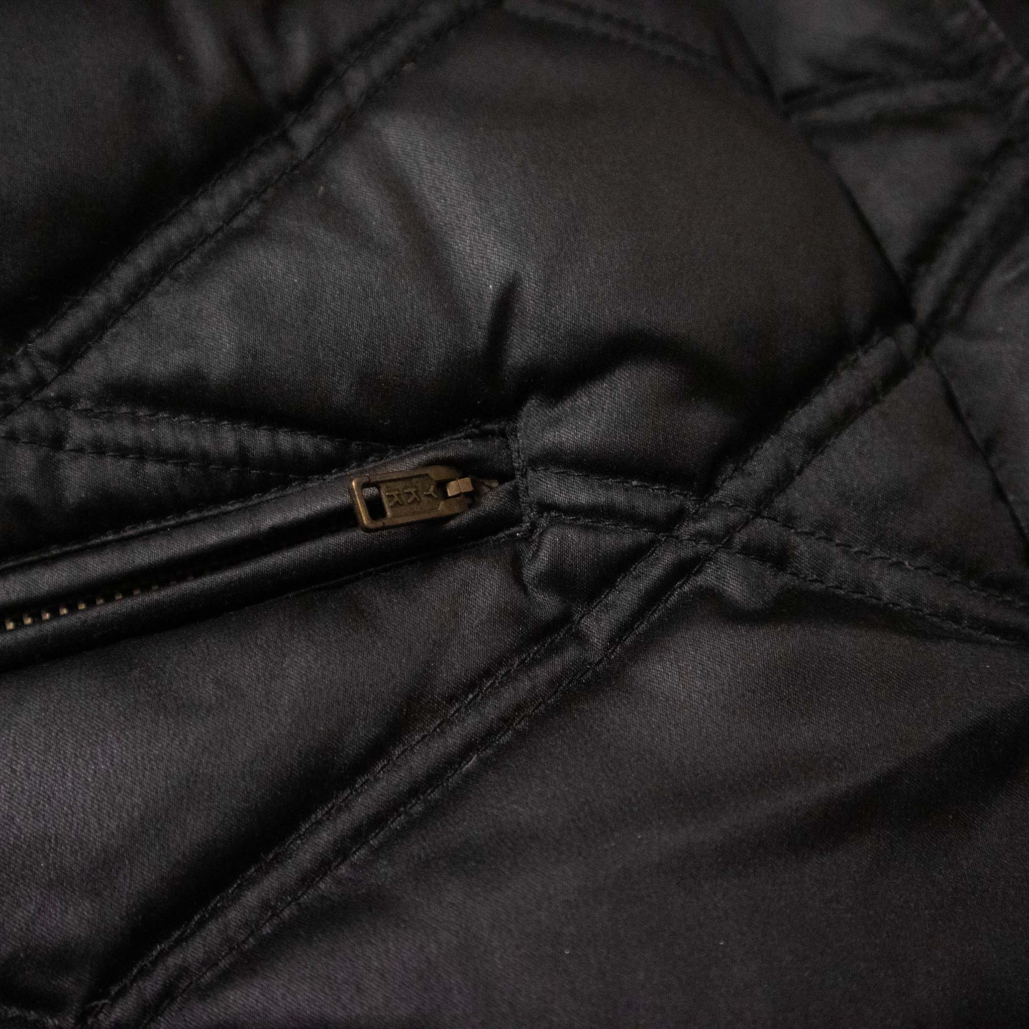 Gianni Versace Vintage leather down jacket - Size S