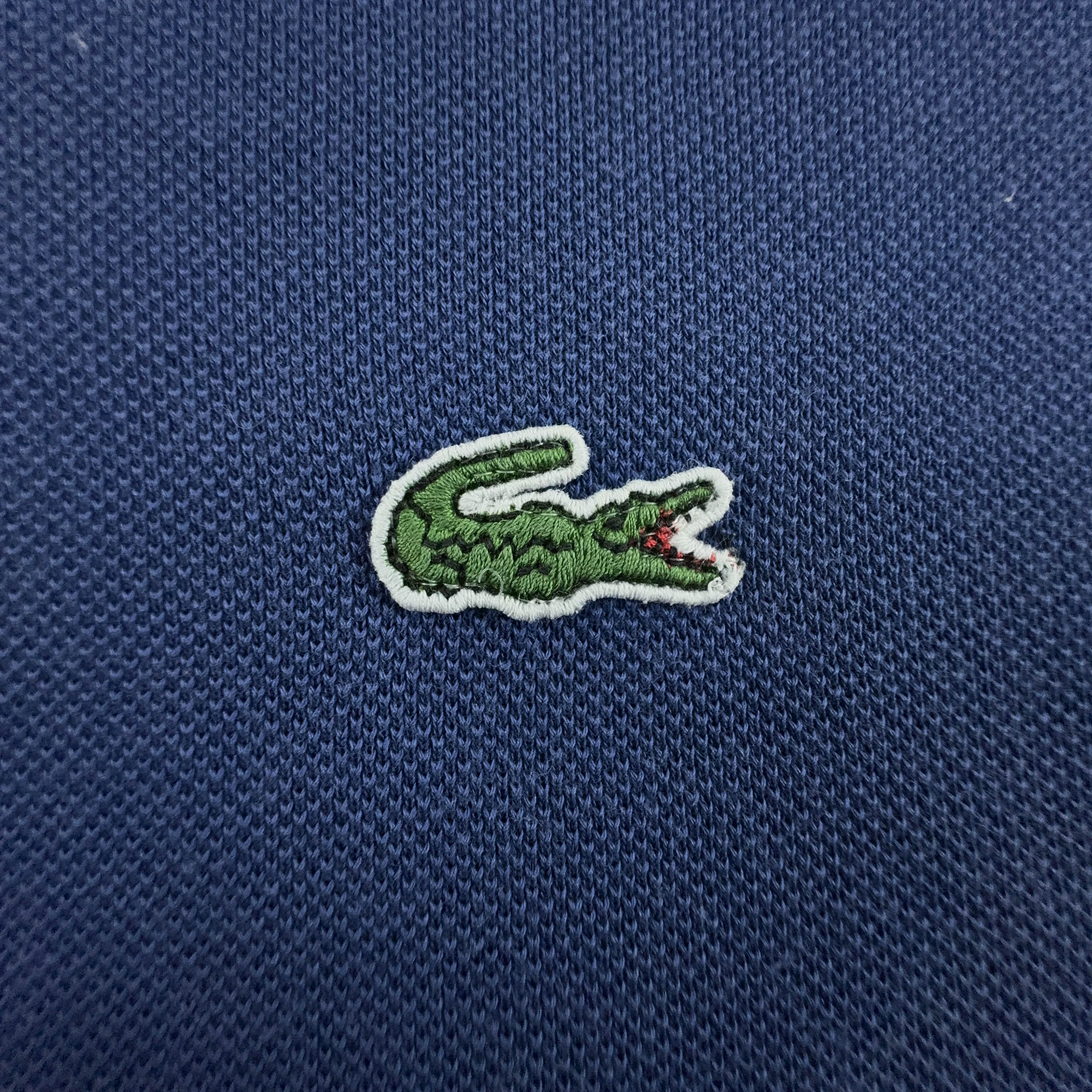 Lacoste Polo Shirt Blue Solid - Size 4 Men