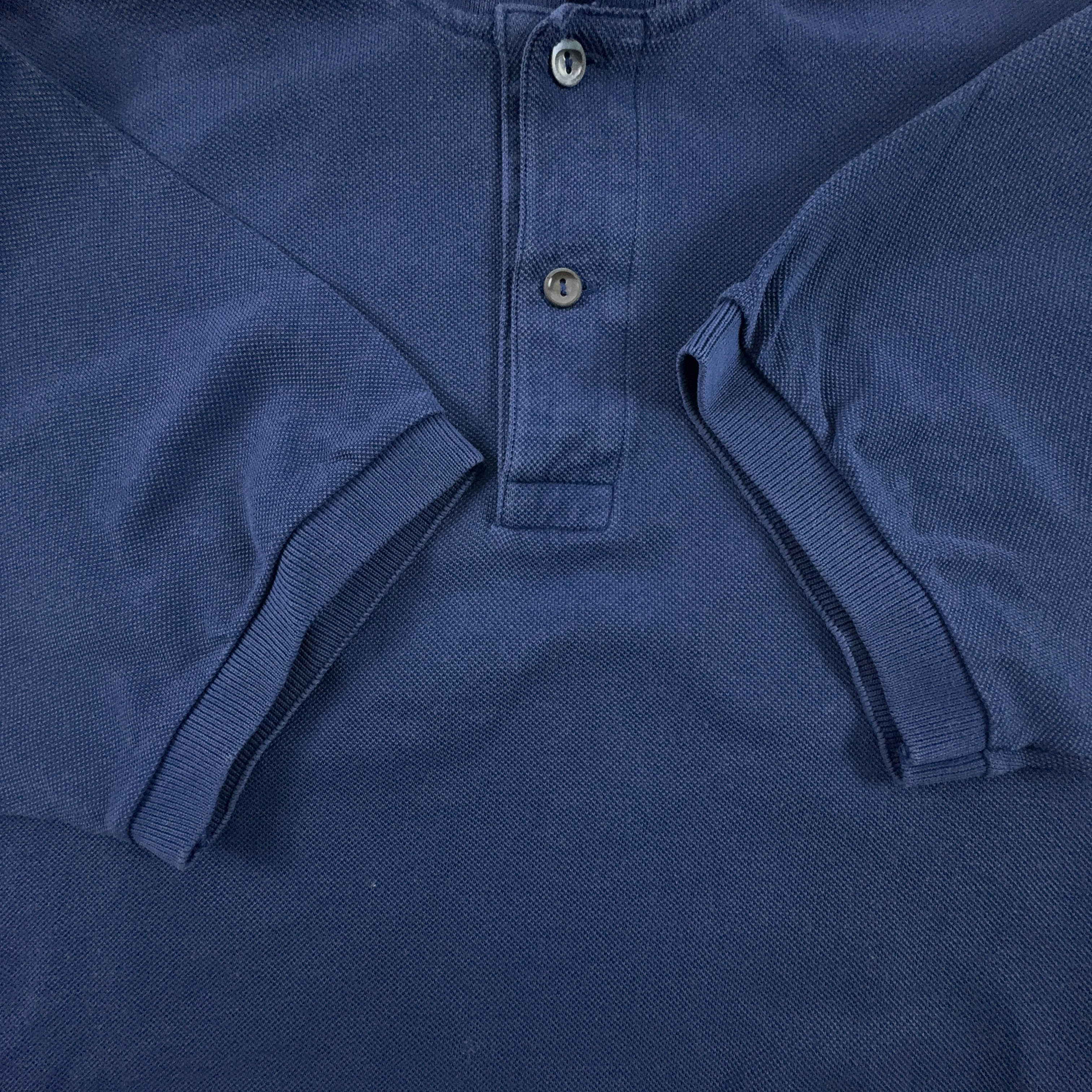 Lacoste Polo Shirt Blue Solid - Size 4 Men