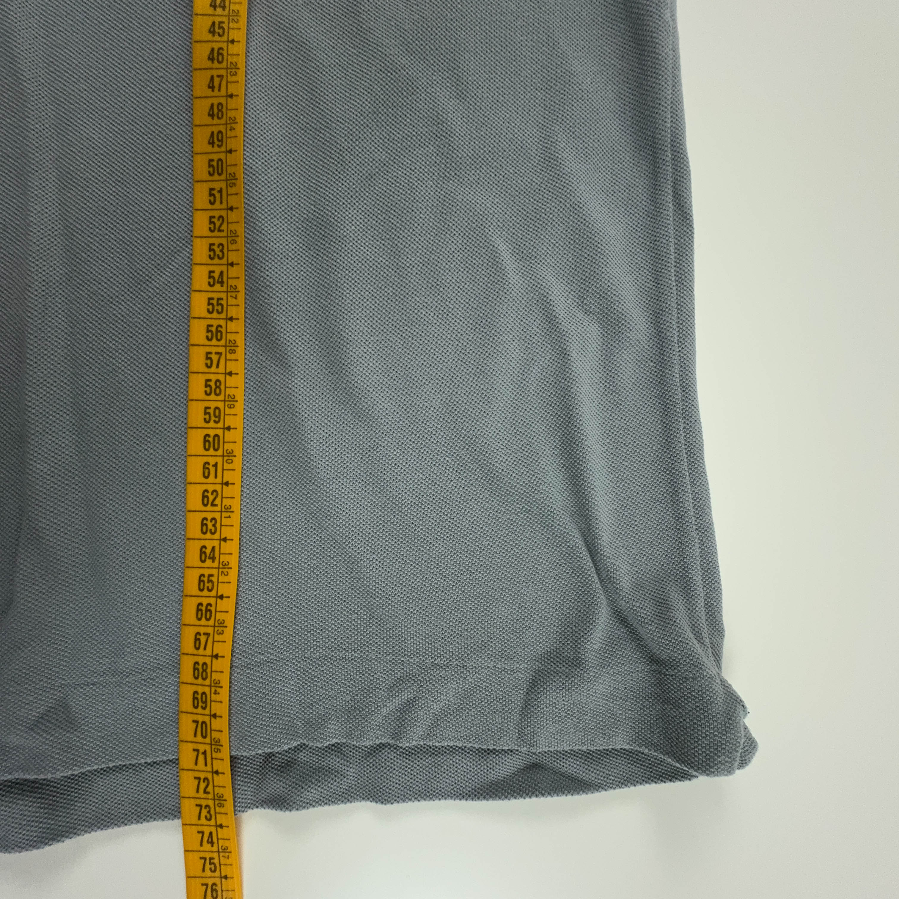 Lacoste Polo Shirt Solid Grey - Size 6 Men