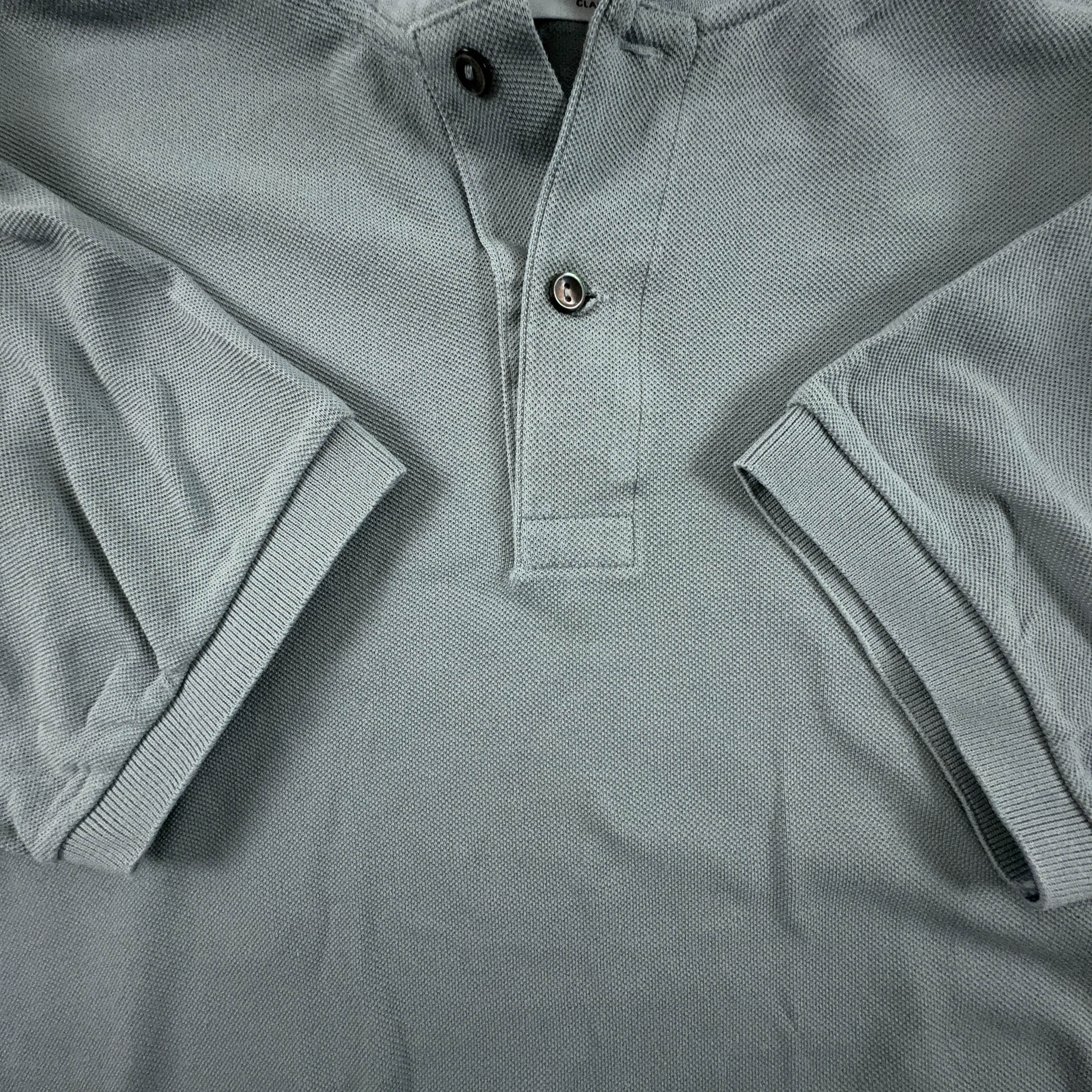 Lacoste Polo Shirt Solid Grey - Size 6 Men