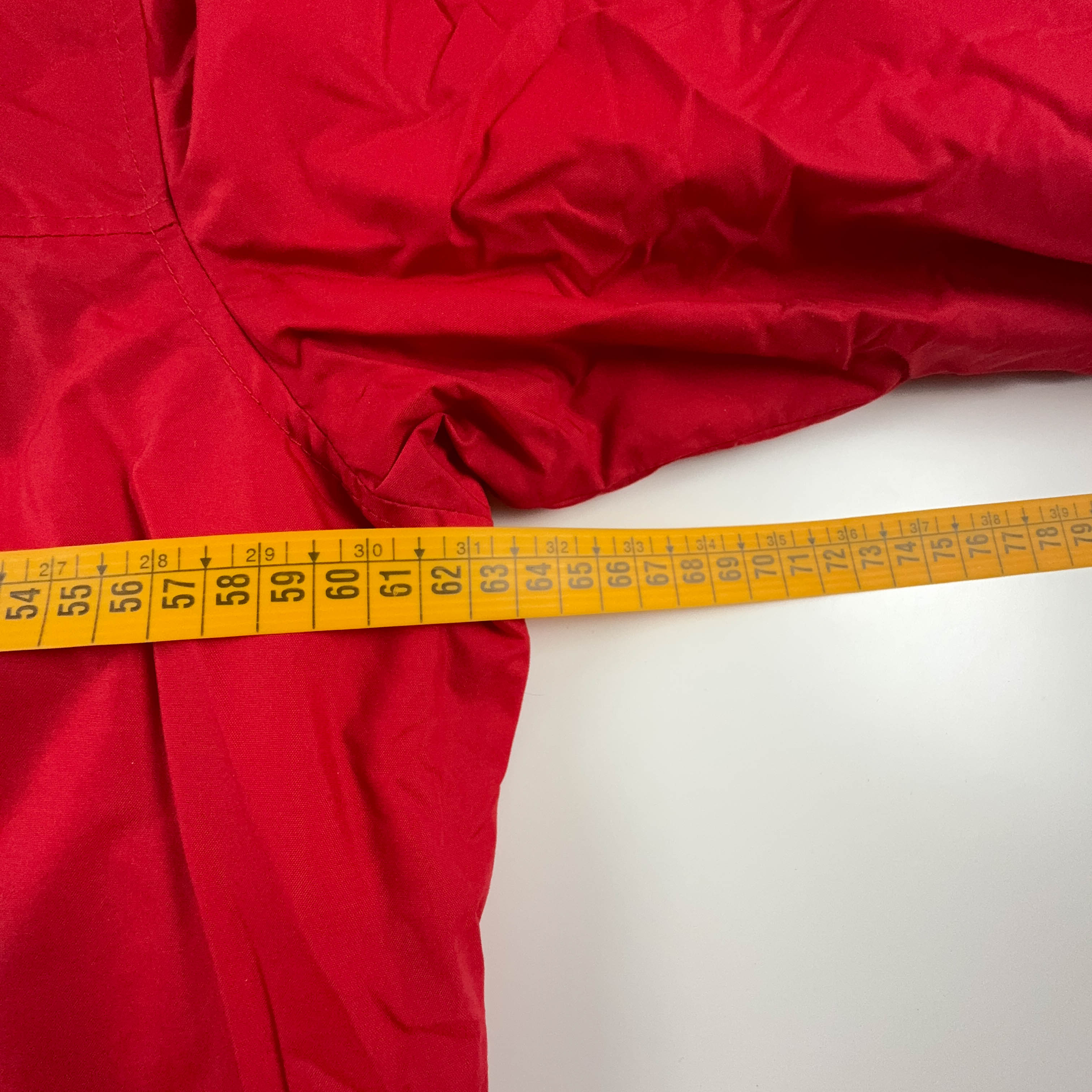 Giacca Bomber North Sails rosso con zip - Taglia XL/XXL uomo