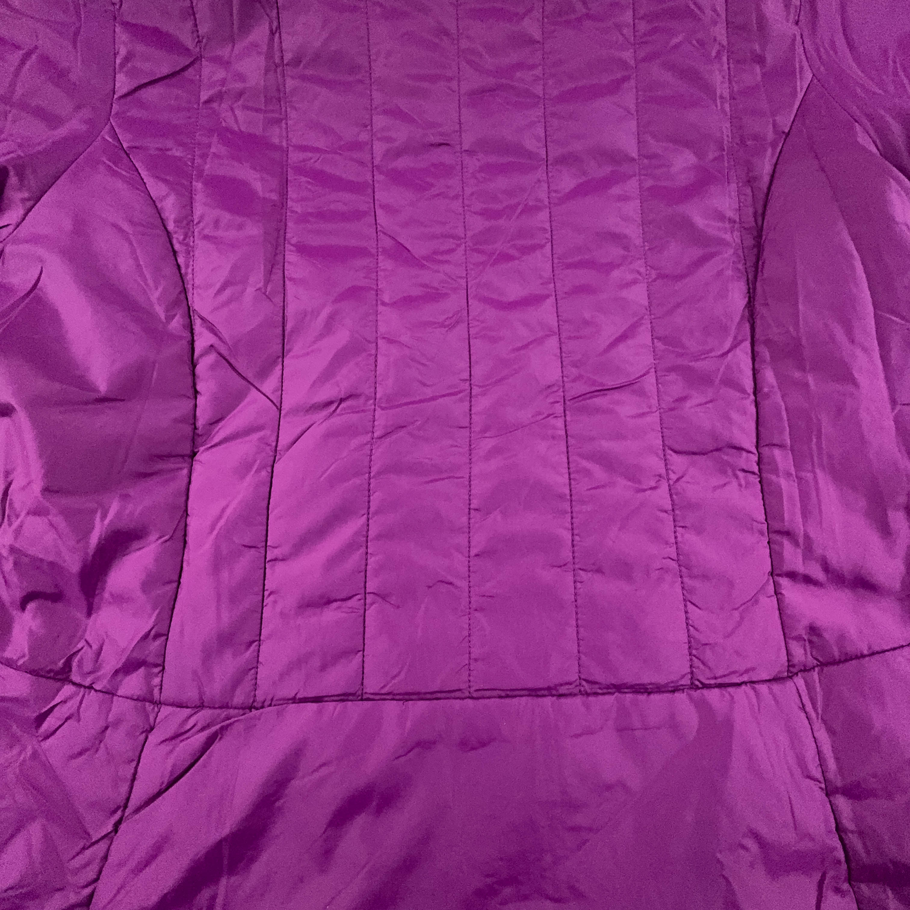 Giacca The North Face trapuntata viola con zip - Taglia M donna