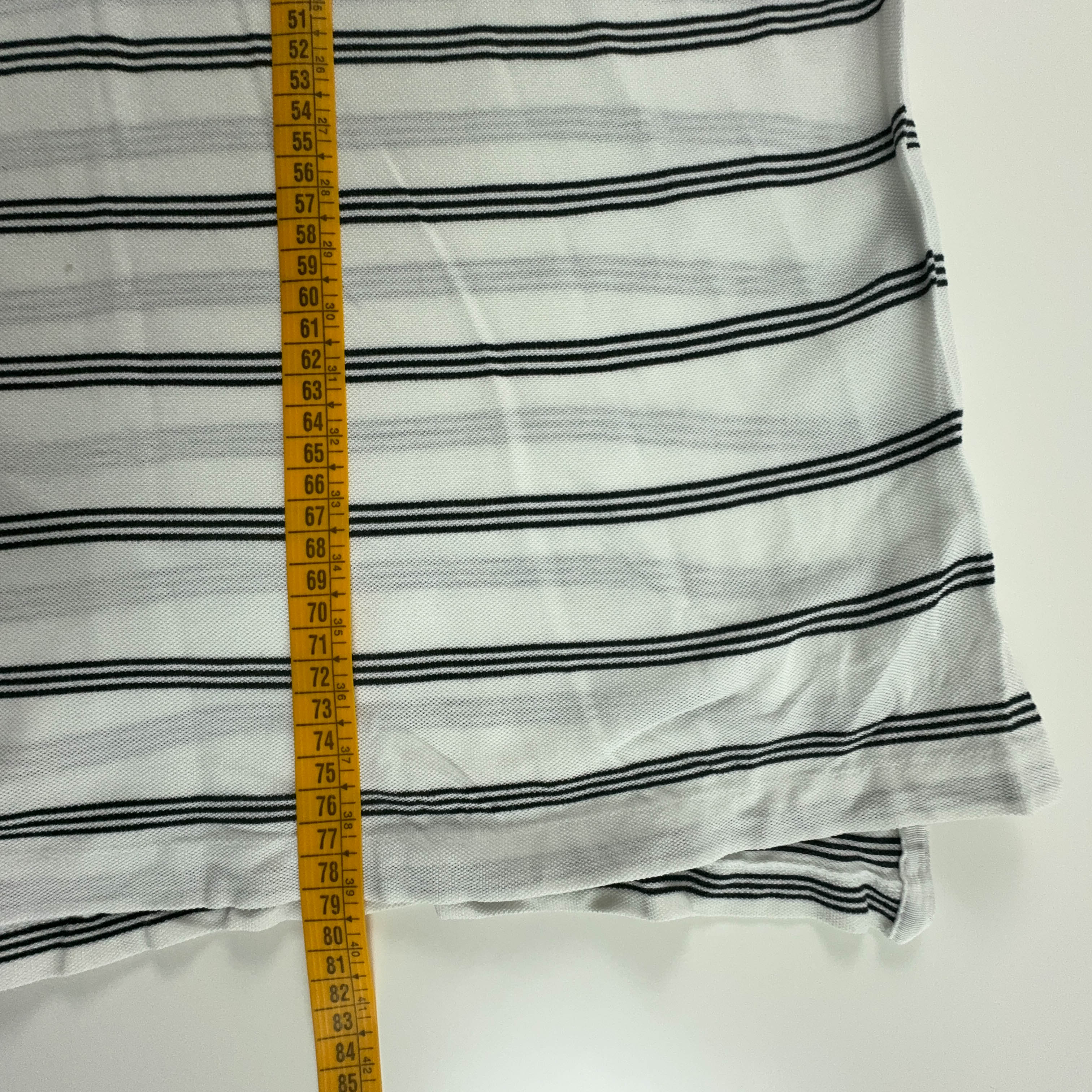 Polo Ralph Lauren White Black Stripes - Size L/XL Men