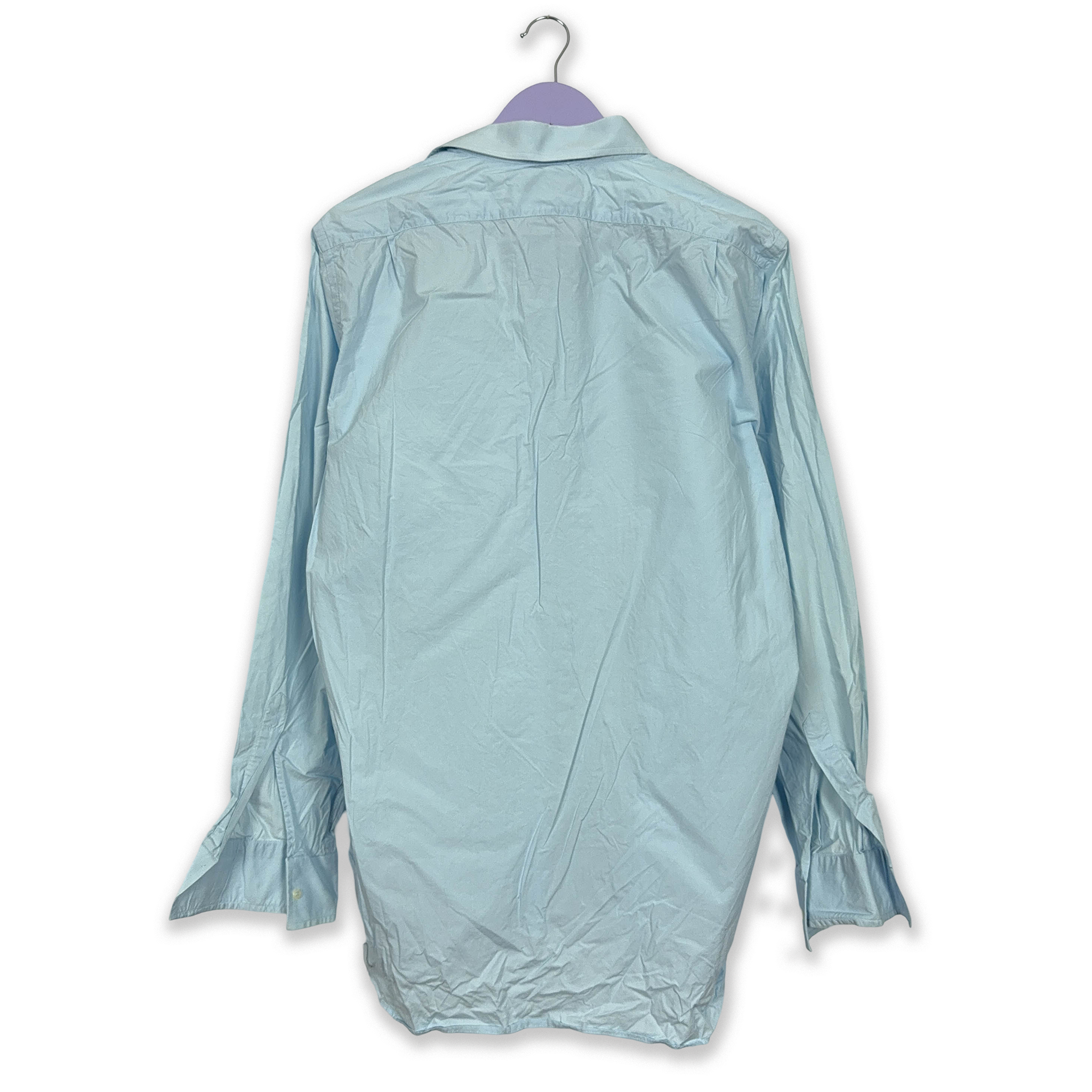 Camicia D&G azzurra tinta unita - Taglia L/XL uomo