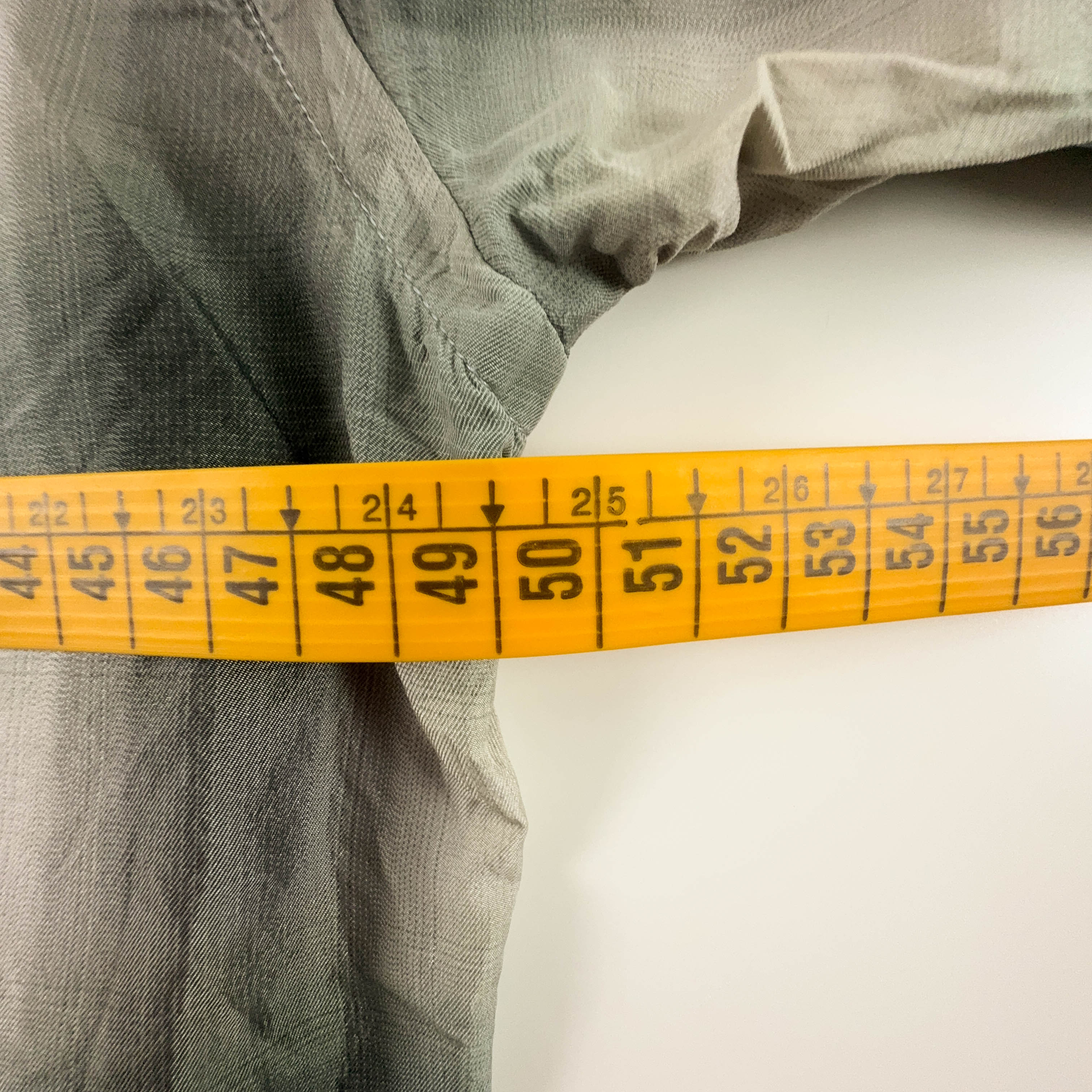 Camicia Gucci a quadri grigia e beige - Taglia 38 15 uomo