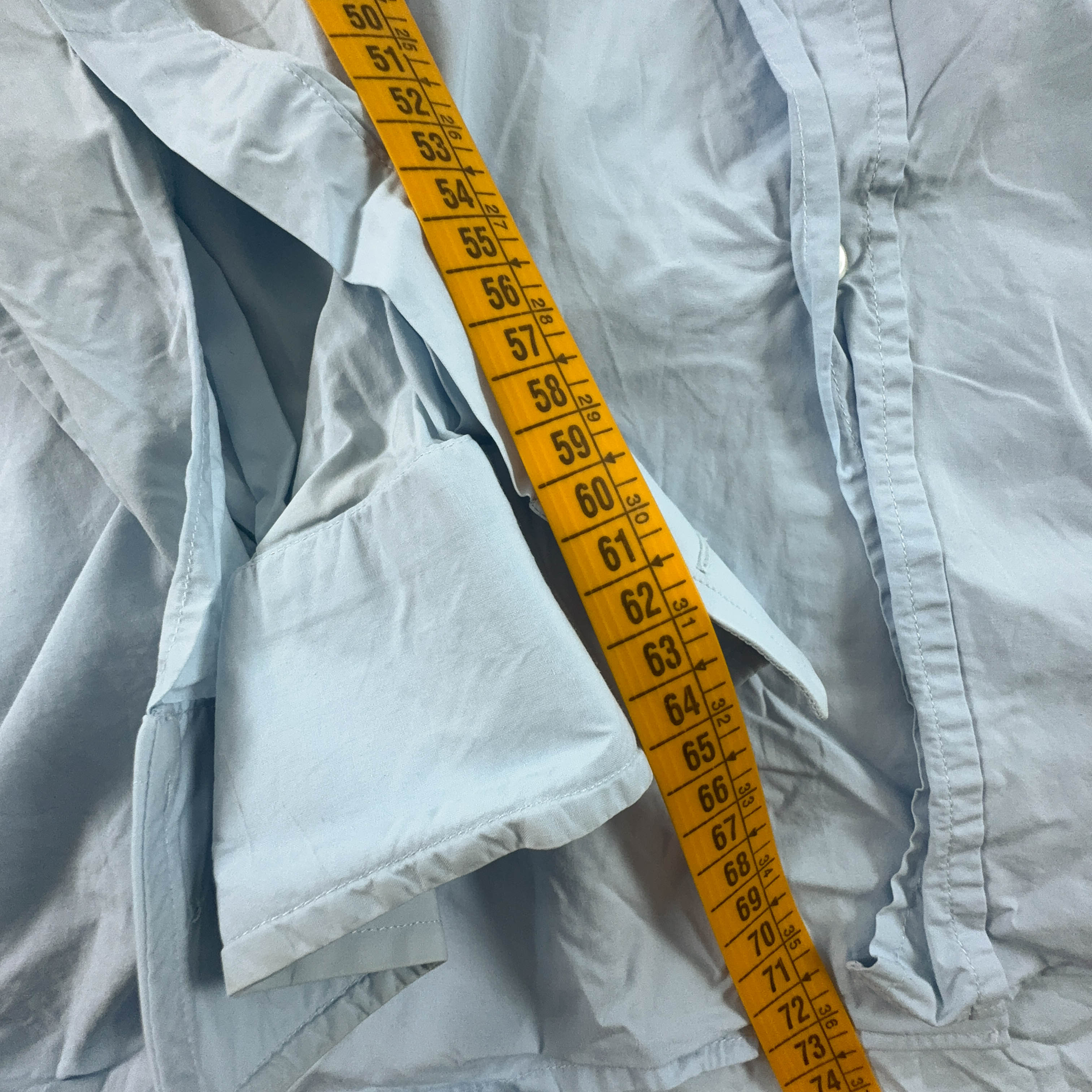 Camicia D&G azzurra tinta unita - Taglia L/XL uomo