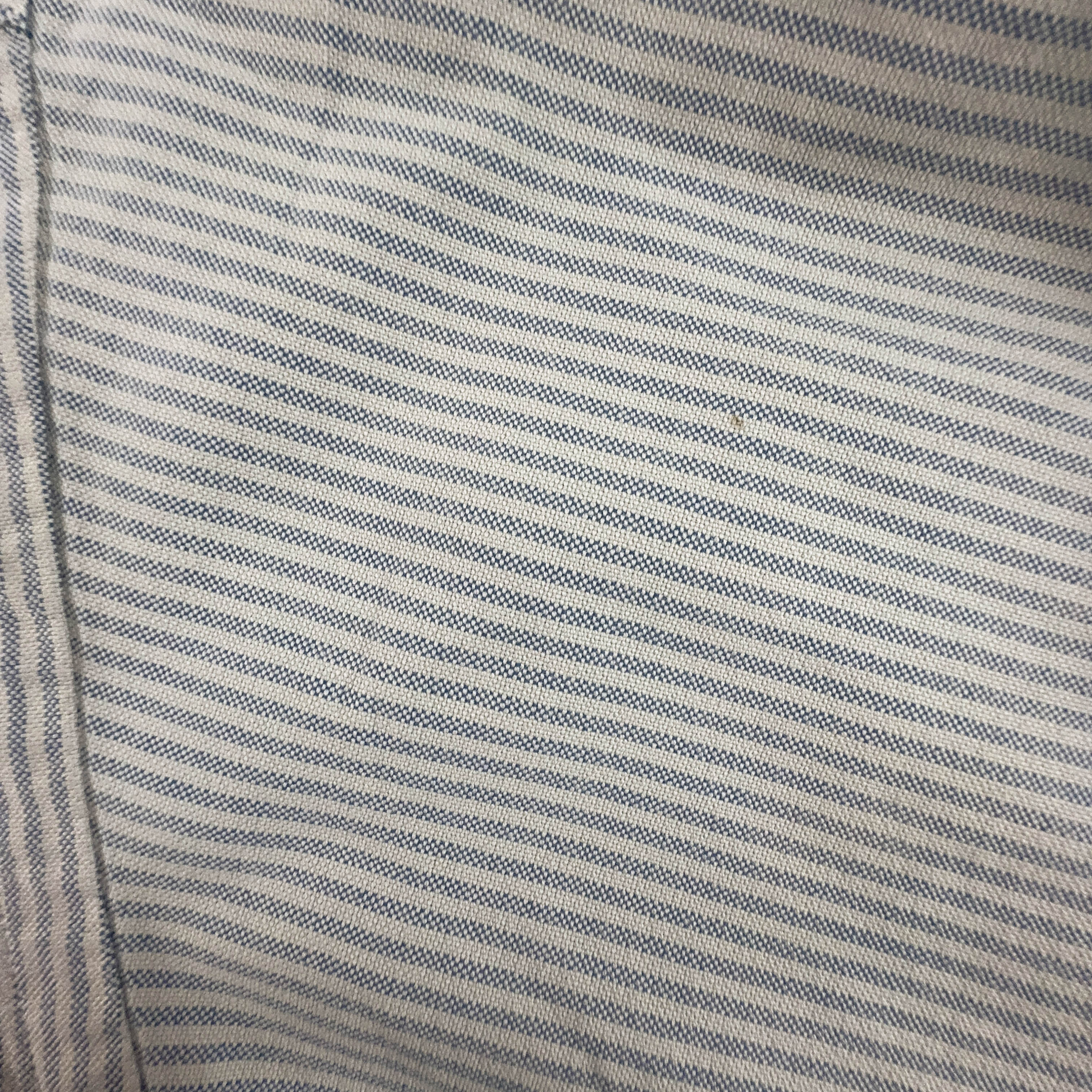 Camicia Ralph Lauren a righe azzurra e bianca yarmouth - Taglia 16 34 uomo