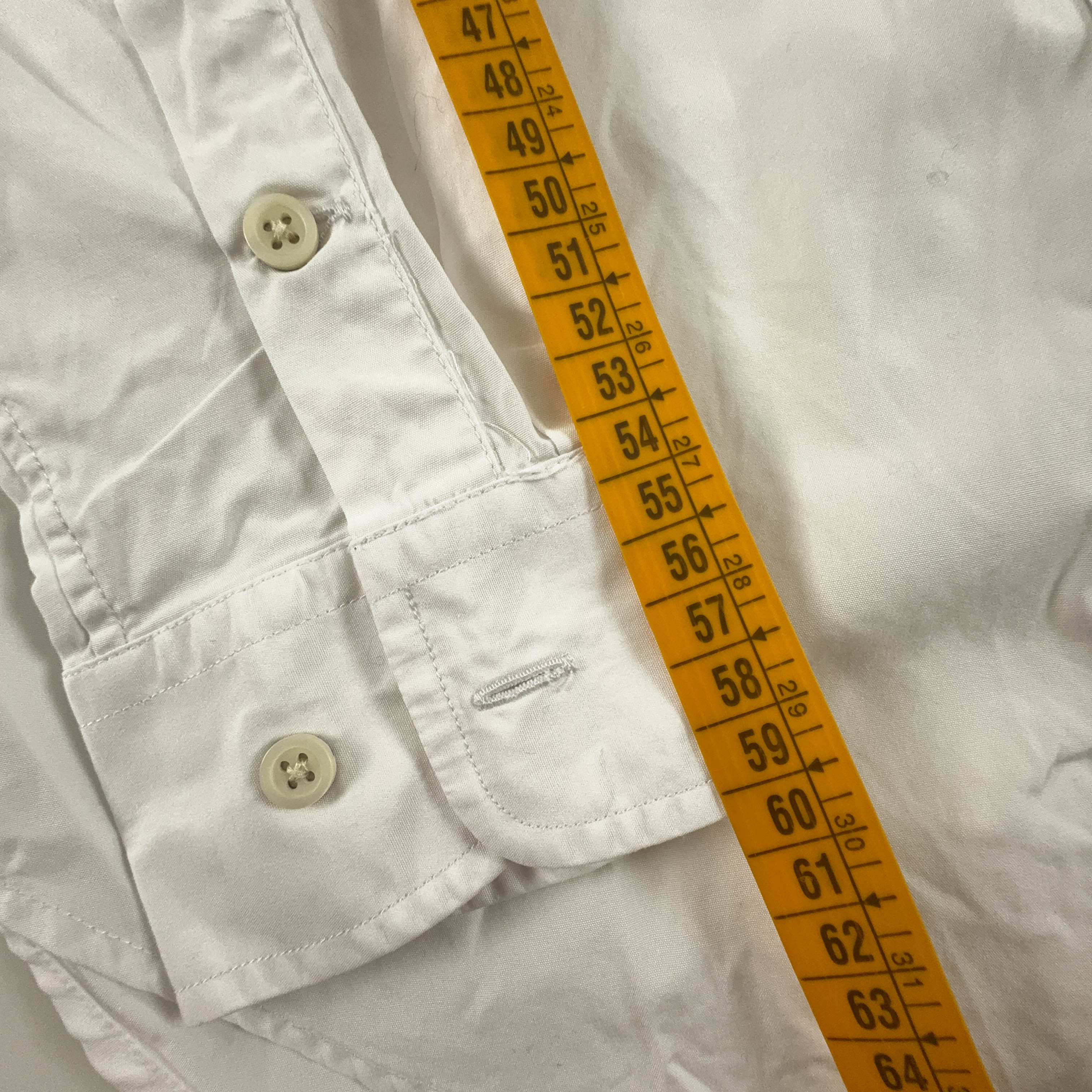 Camicia Ralph Lauren bianca tinta unita - Taglia 18 anni uomo