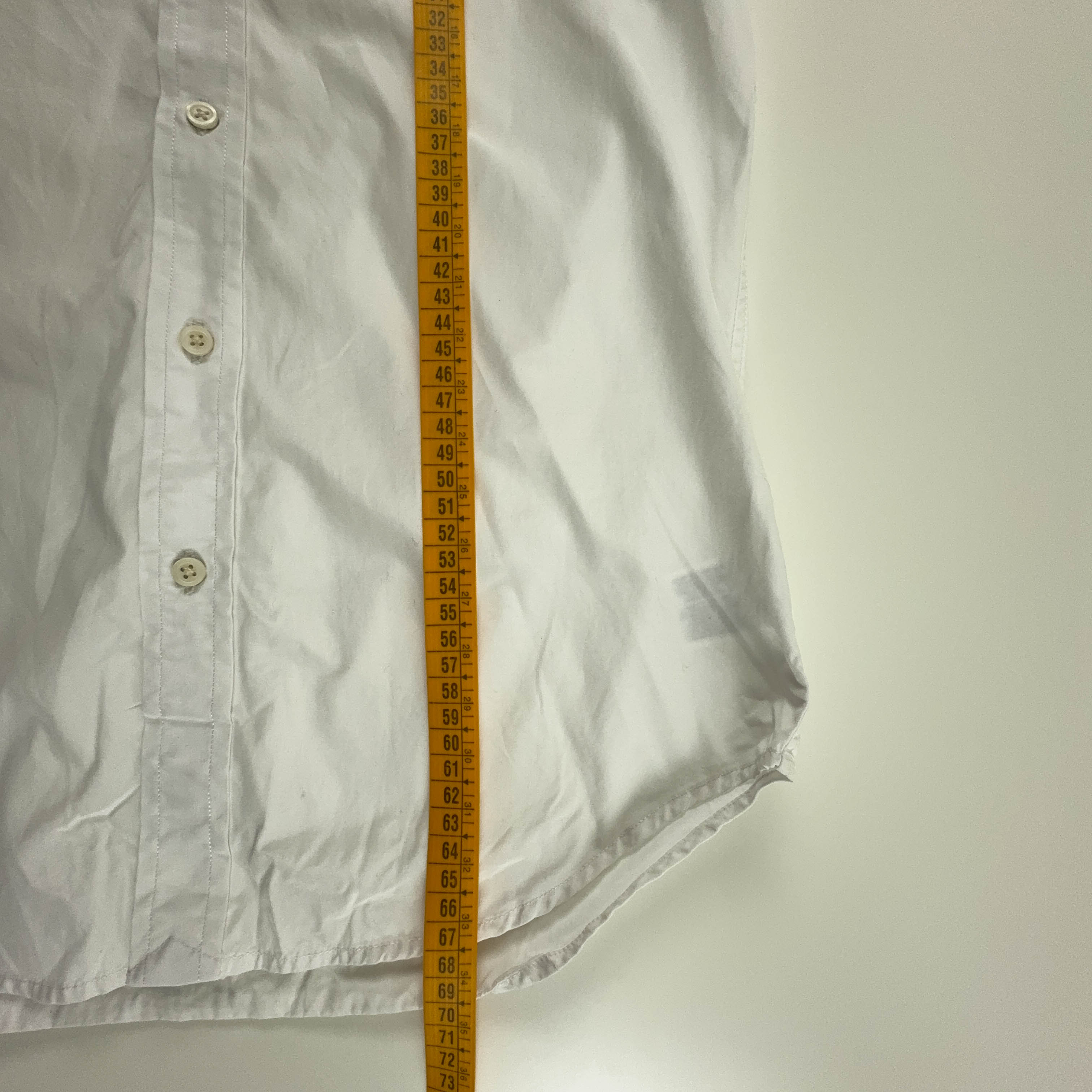 Camicia Ralph Lauren bianca tinta unita - Taglia 18 anni uomo