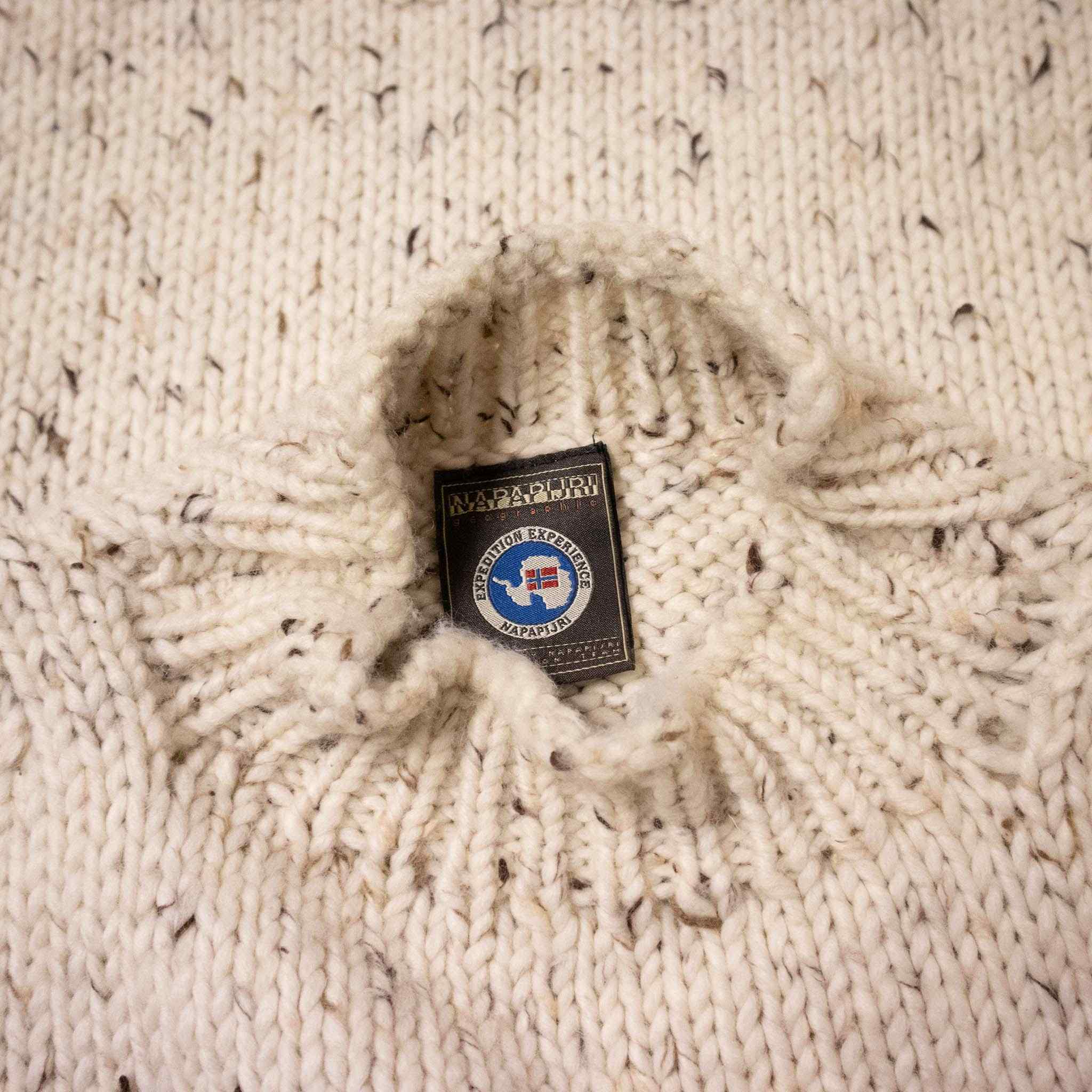 Napapijri sweater 50% wool - Size M