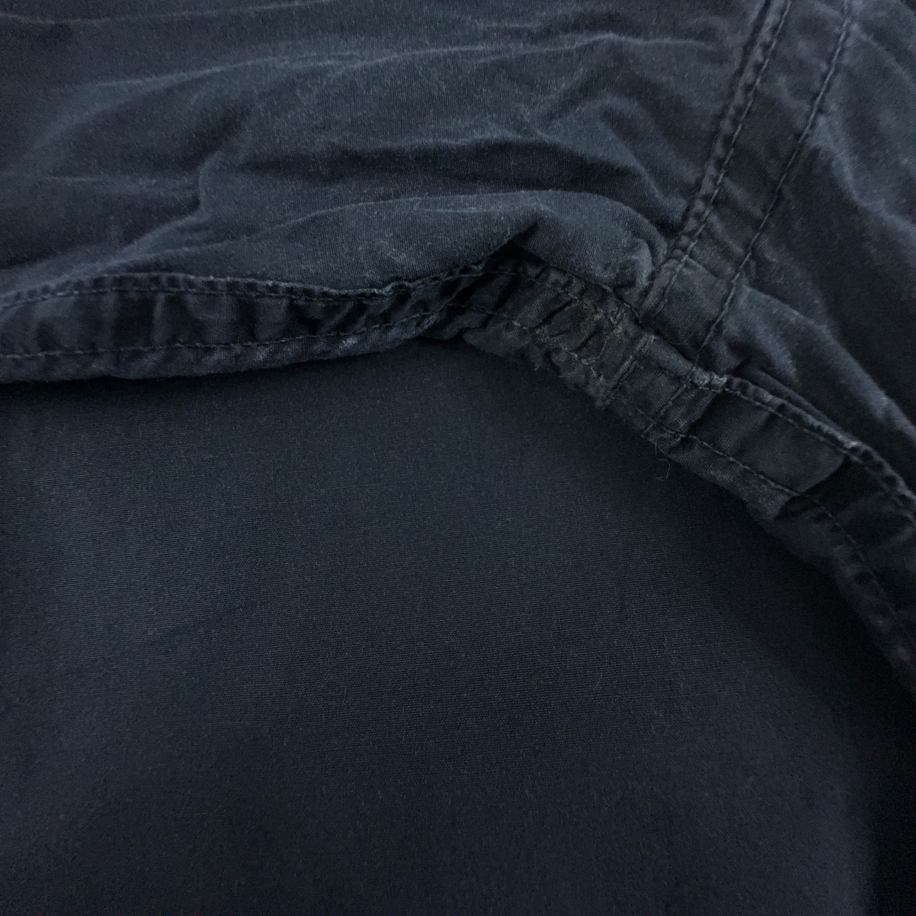 Camicia Napapijri blu scuro tinta unita slim fit - Taglia M/L uomo