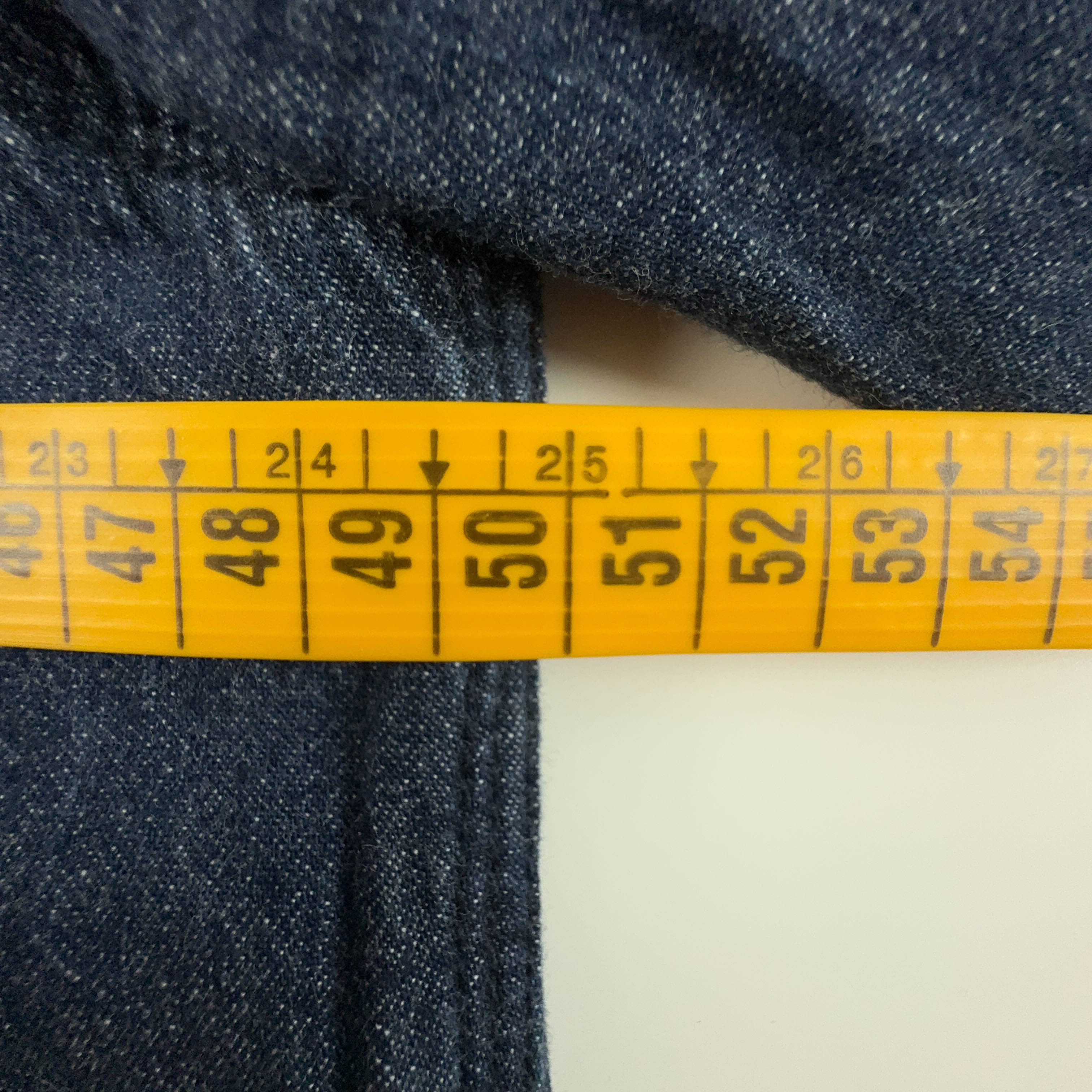 Camicia Carhartt in denim blu scuro tinta unita - Taglia S uomo