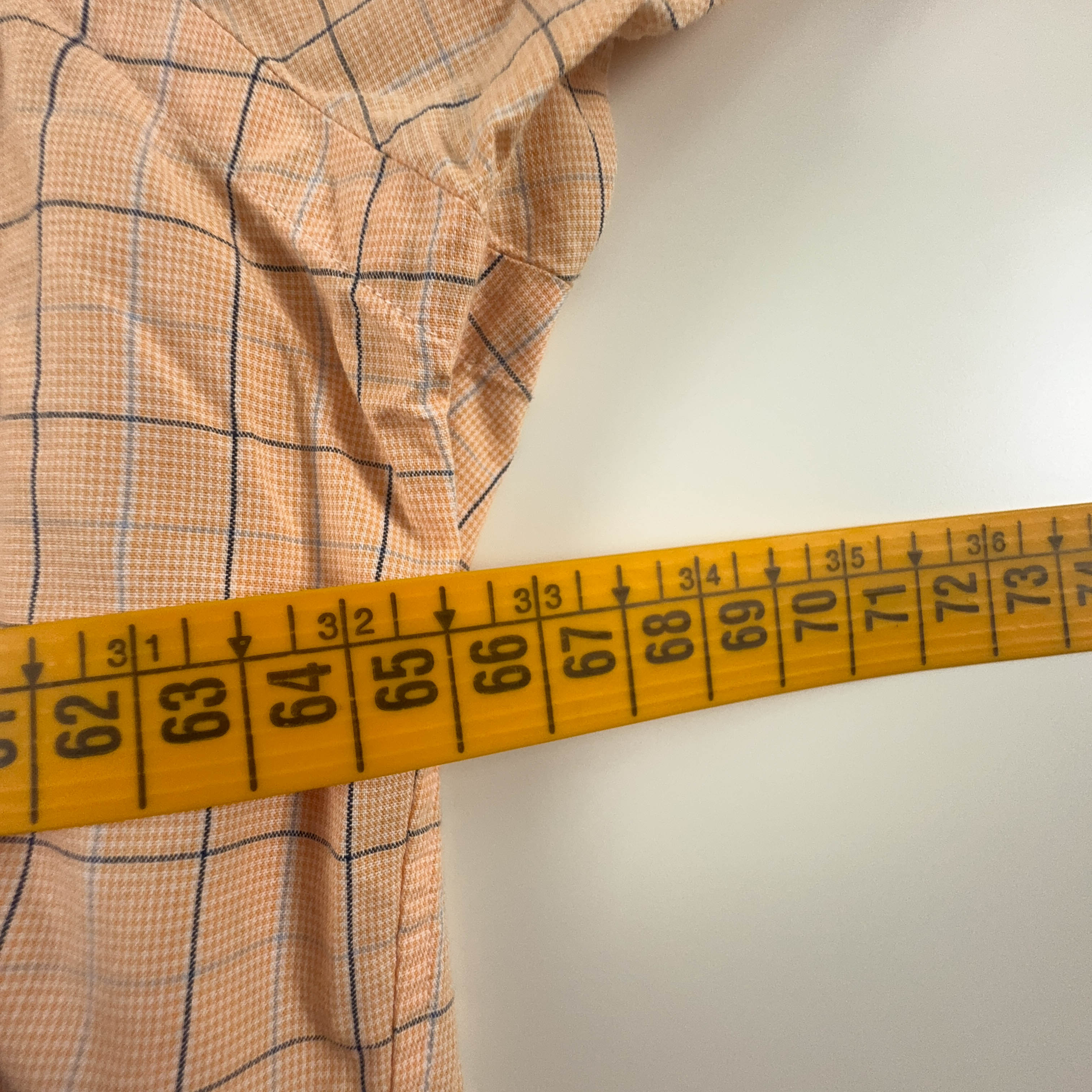 Camicia Ralph Lauren a quadri arancione blake - Taglia XL uomo