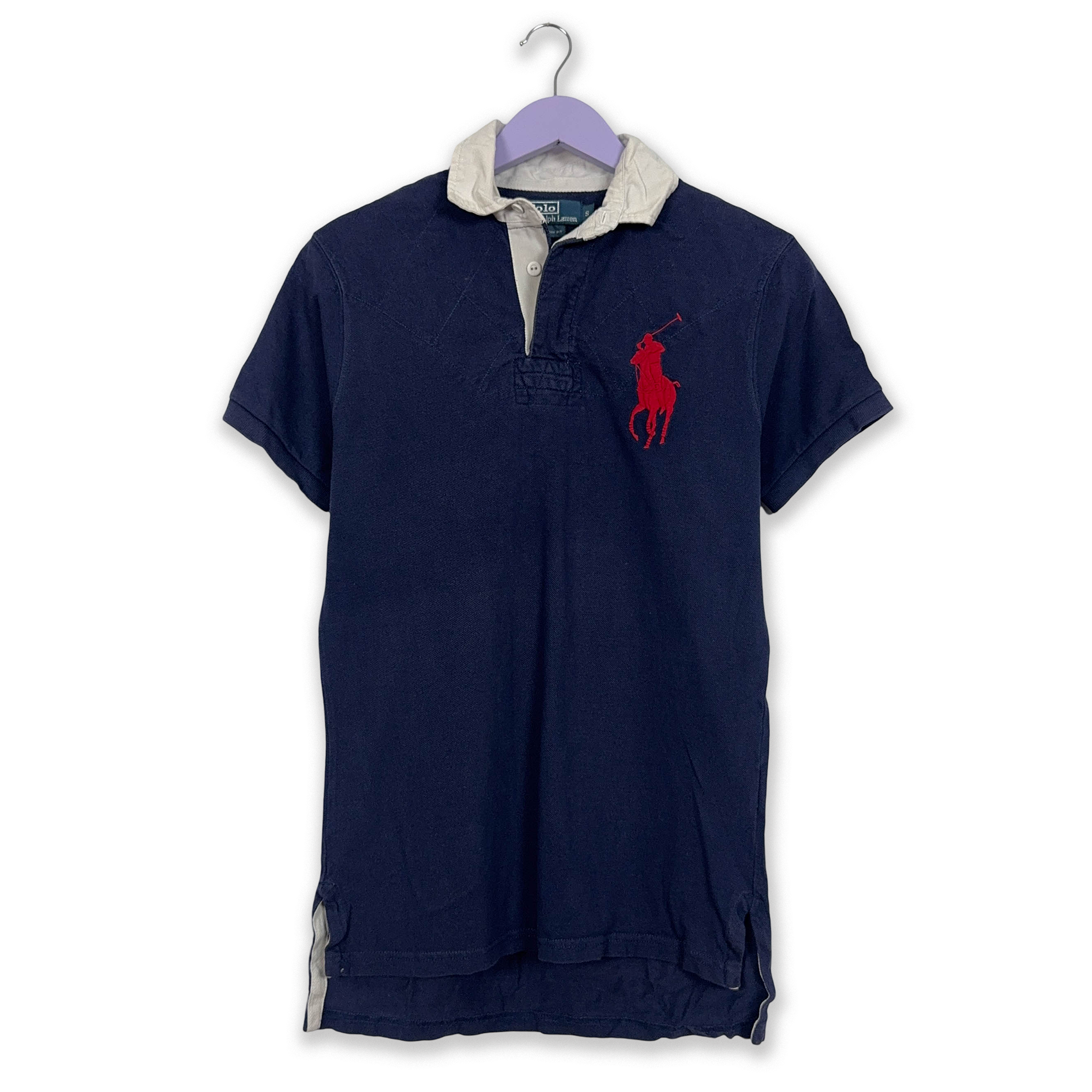 Polo Ralph Lauren Vintage Dark Blue Custom Fit - Men's Size S/M