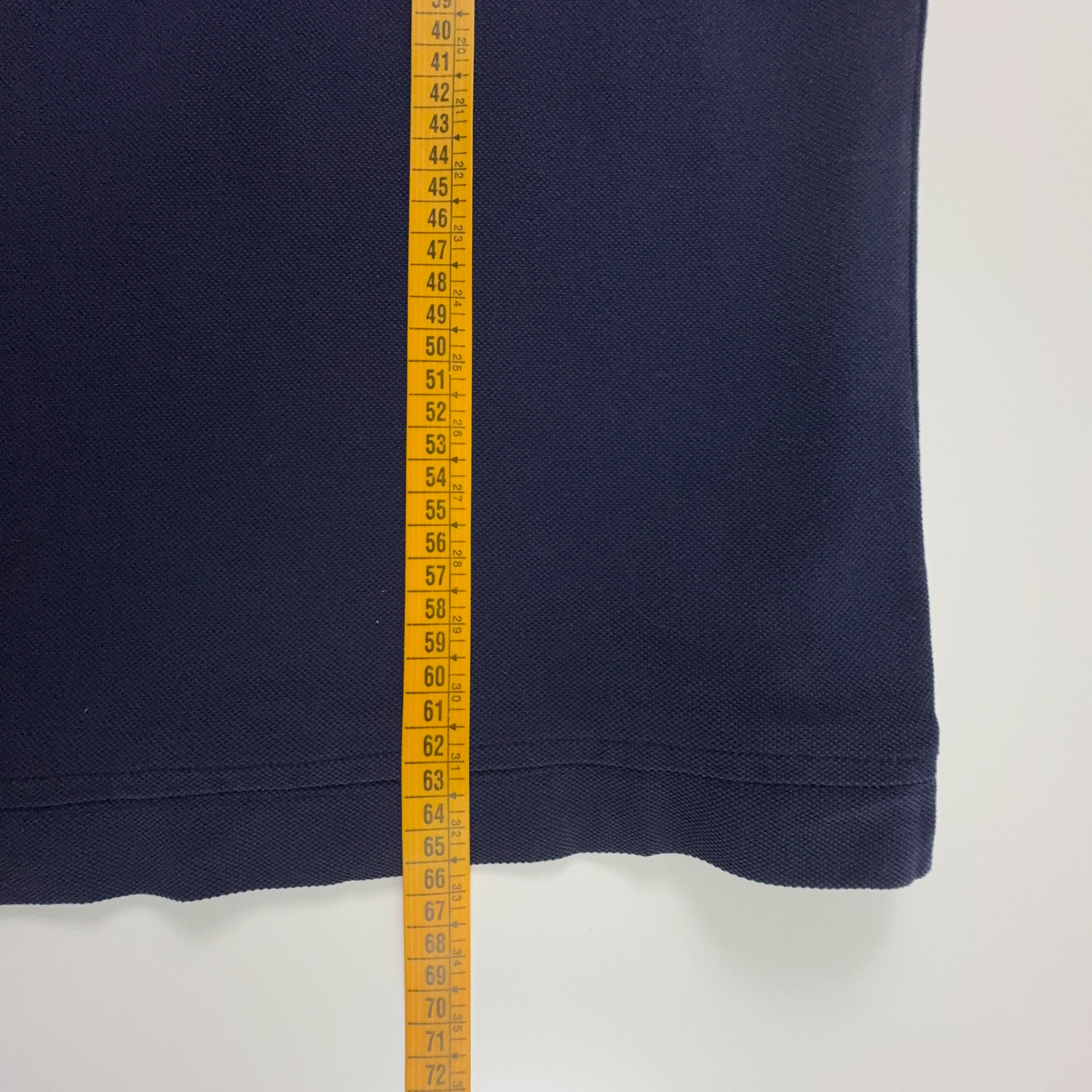 Lacoste Slim Fit Solid Color Dark Blue Polo Shirt - Men's Size 6