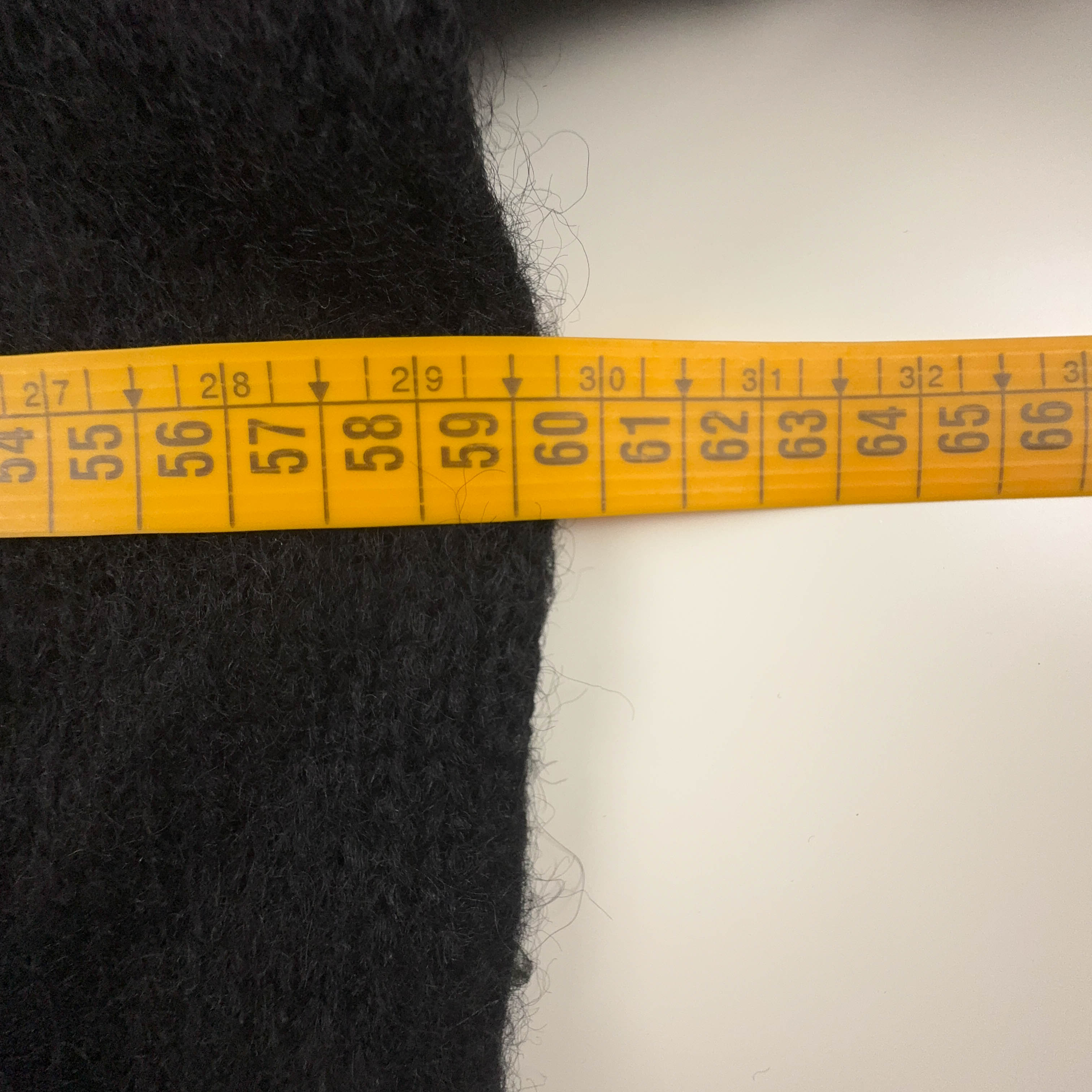 Maglione Free e Easy Vintage verde e nero girocollo 70% mohair anni 80 90 - Taglia L uomo