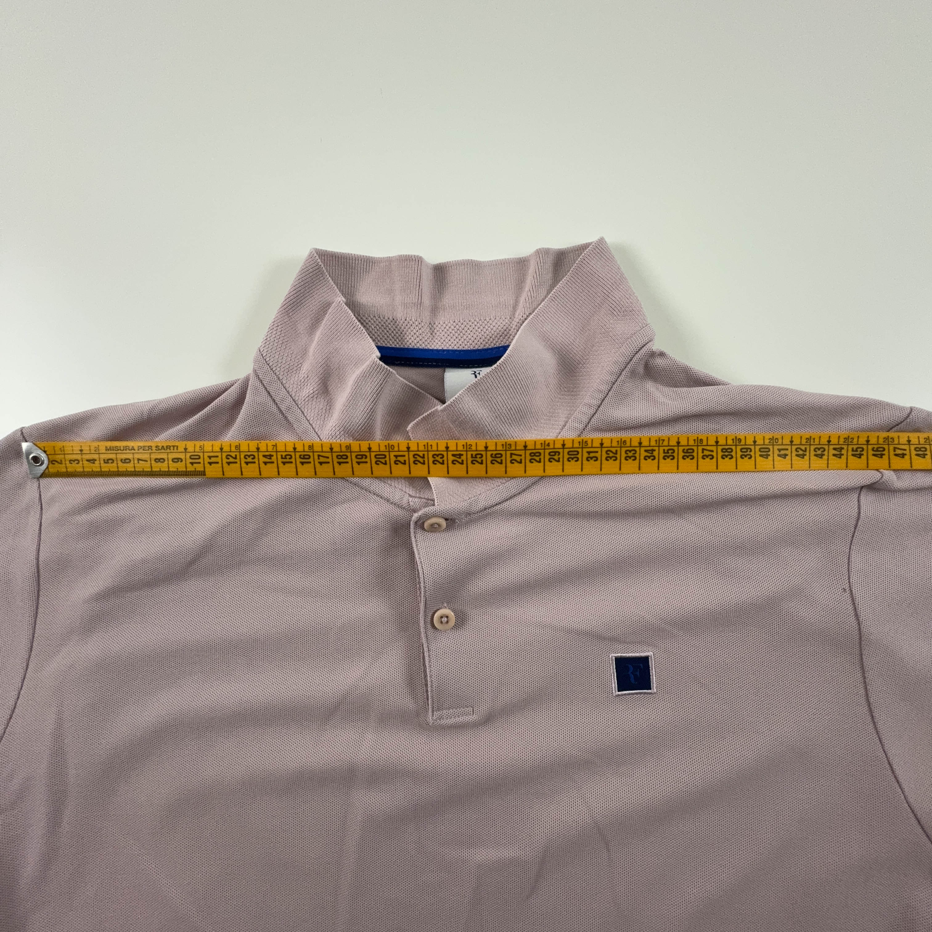 Nike x Roger Federer Solid Pink Polo Shirt - Men's Size XXL