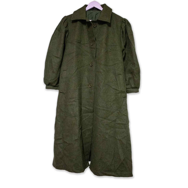 Loden Vintage coat 79% wool - Size L/XL