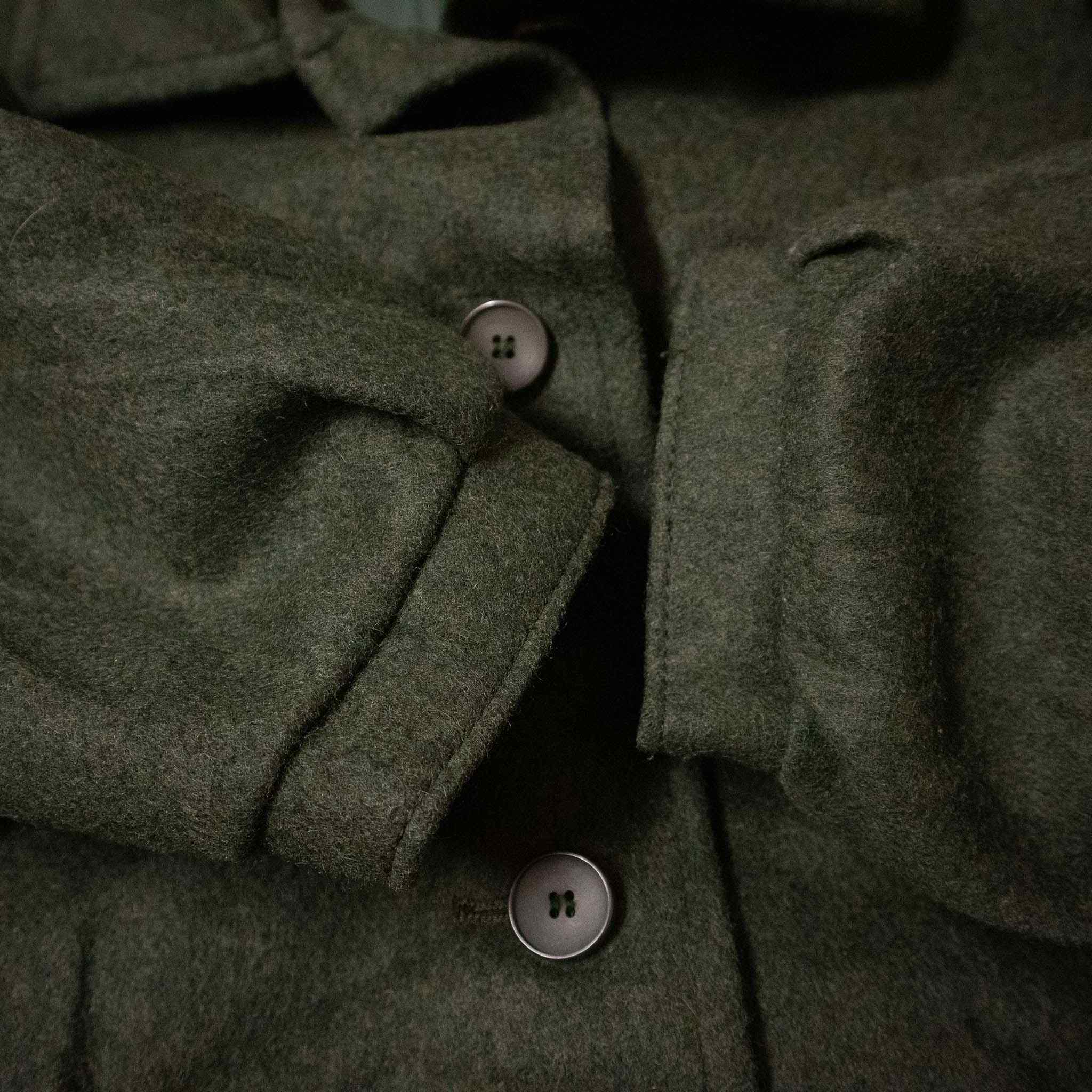 Loden Vintage coat 79% wool - Size L/XL