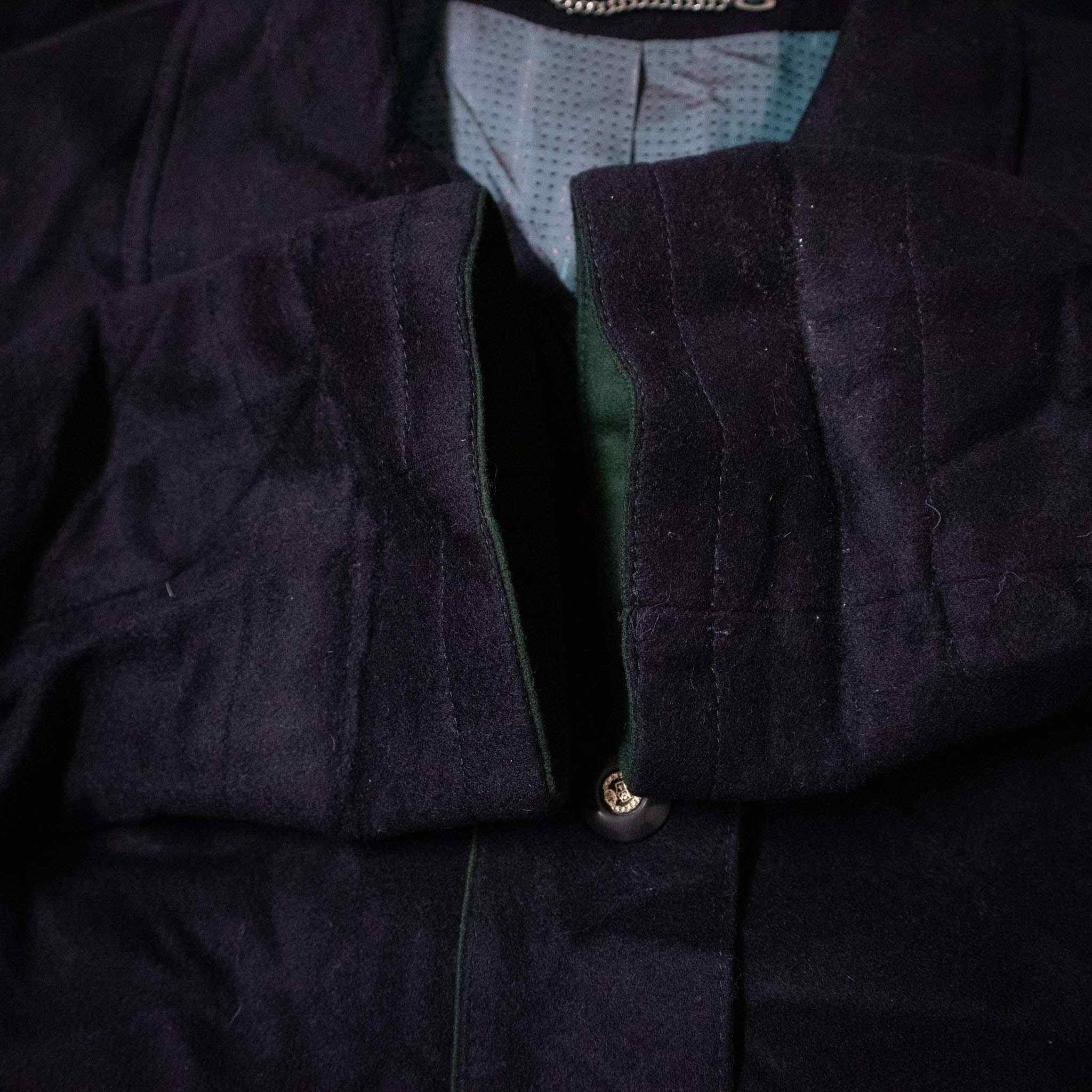 Loden Vintage coat 100% wool - Size L