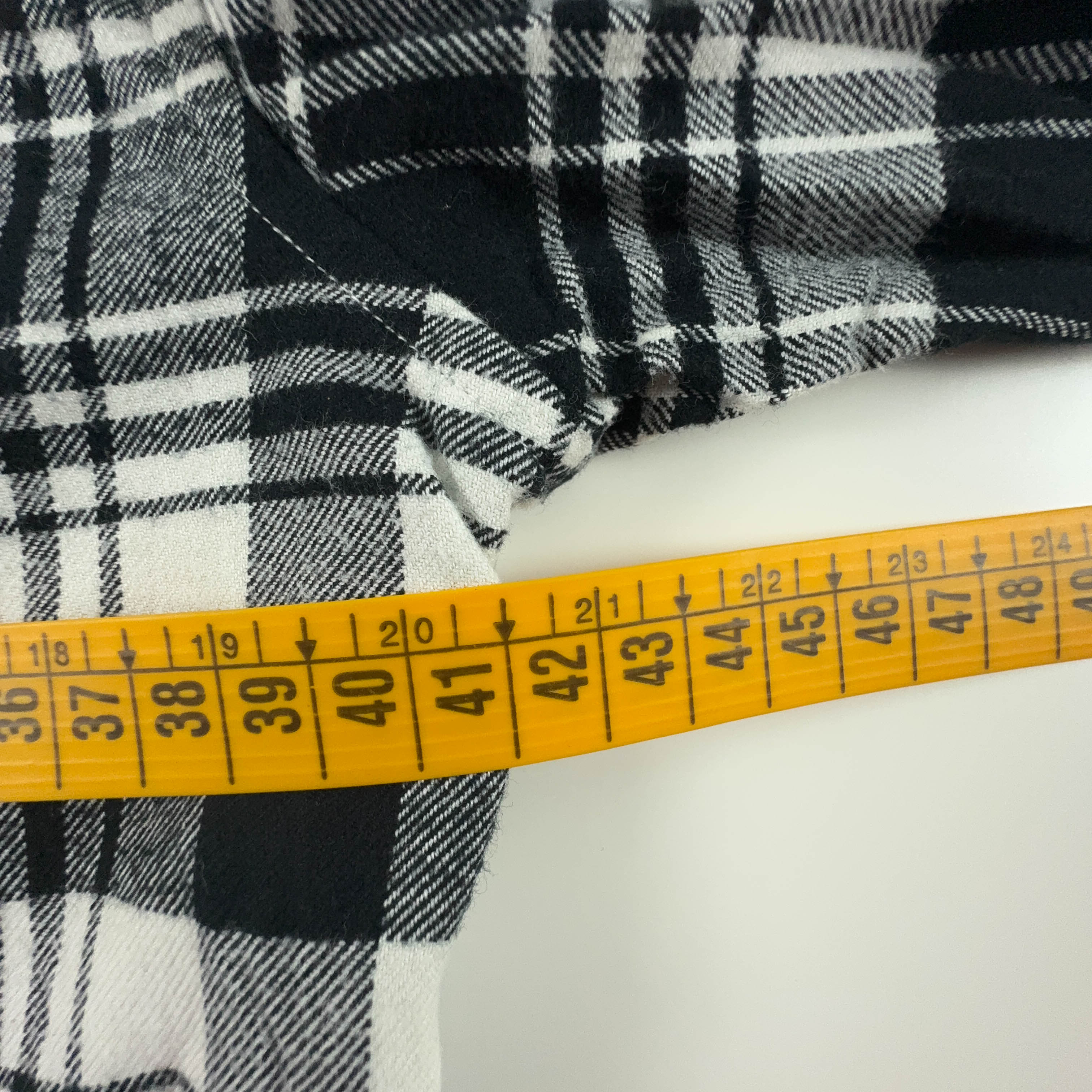 Camicia Ralph Lauren a quadri grigia e bianca - Taglia S uomo