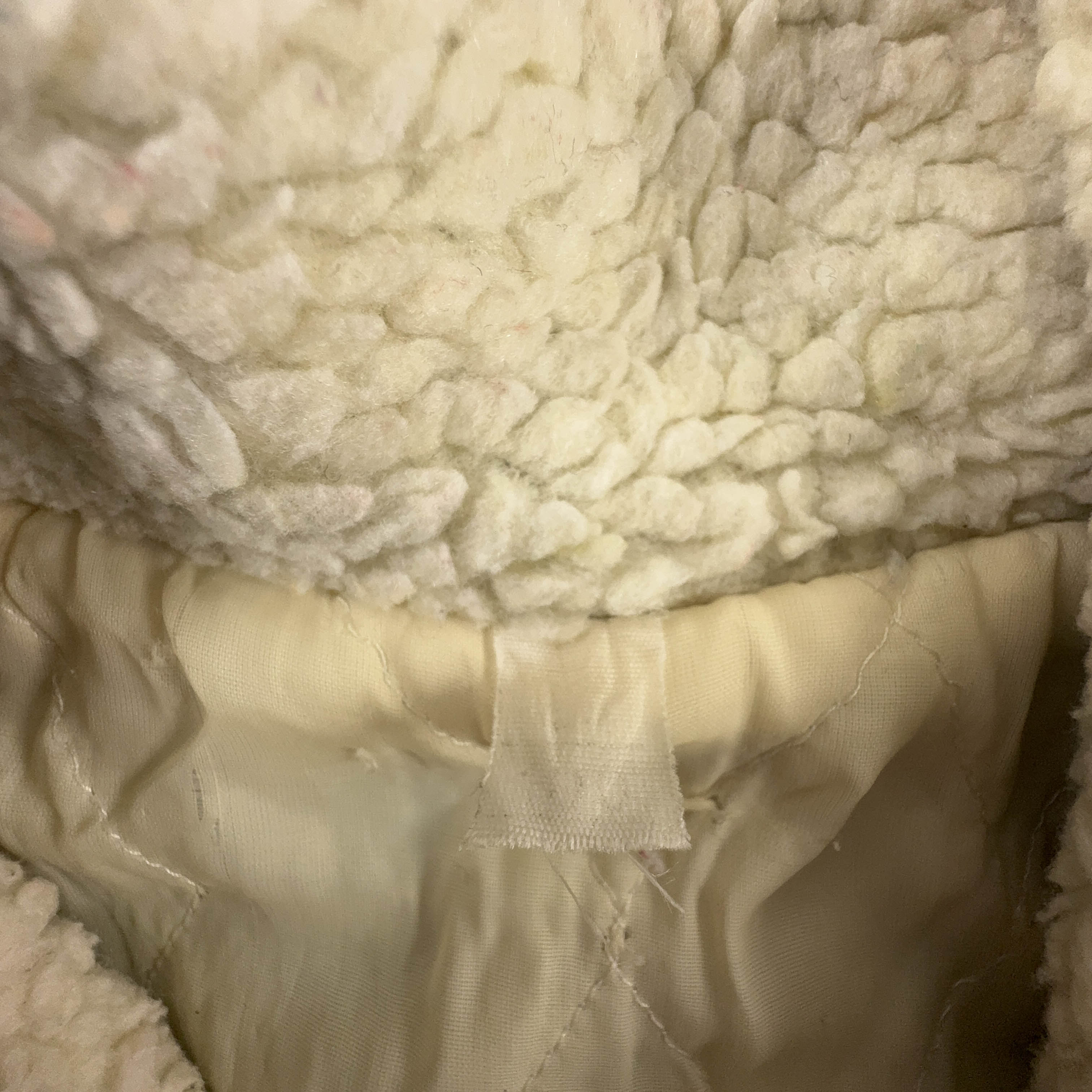 Pile Vintage foderato multicolore a quadri con bottoni anni 80 90 - Taglia L uomo