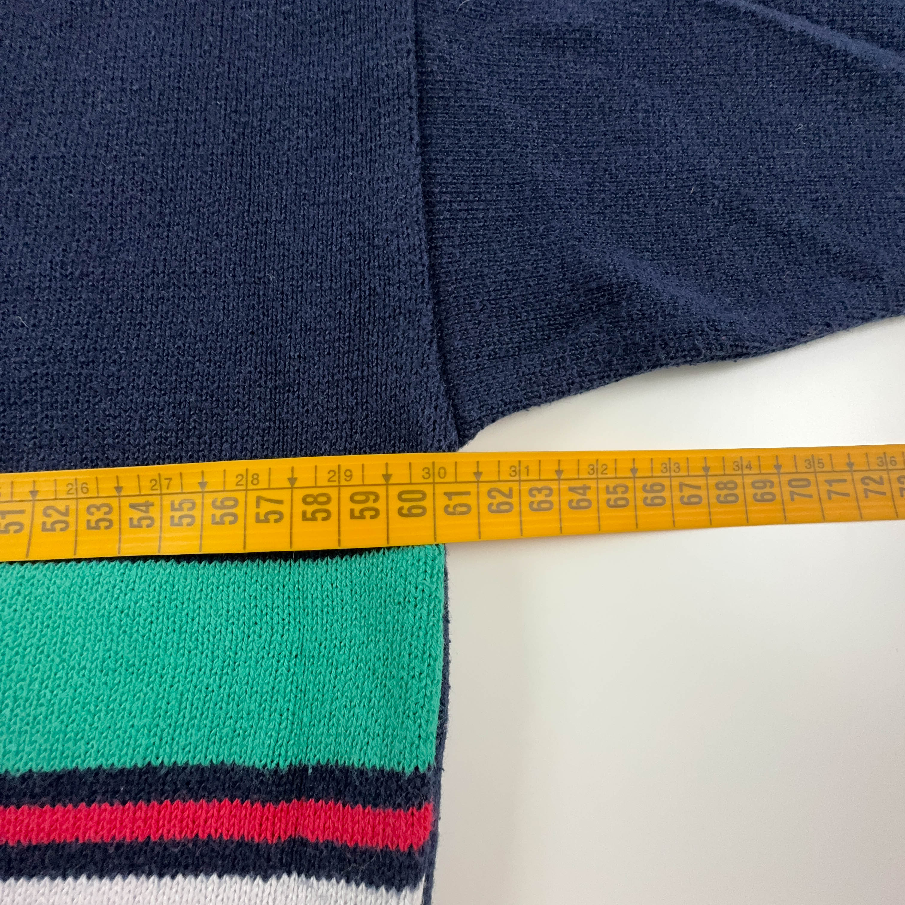 Puma Vintage Blue Crewneck Sweater with Summer Team Logo - Size 6 L Men