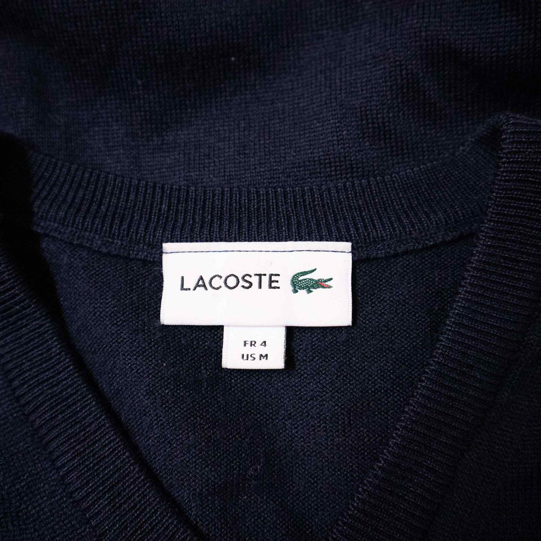 Lacoste sweater 50% wool - Size M