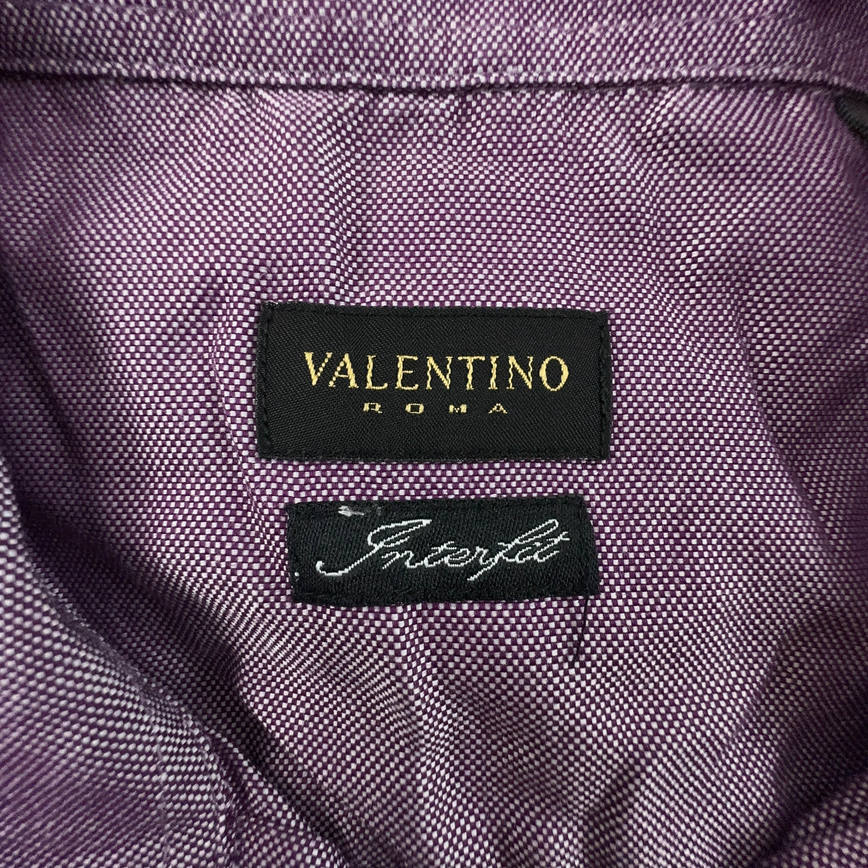 Camicia Valentino viola - Taglia 16.5 42 uomo