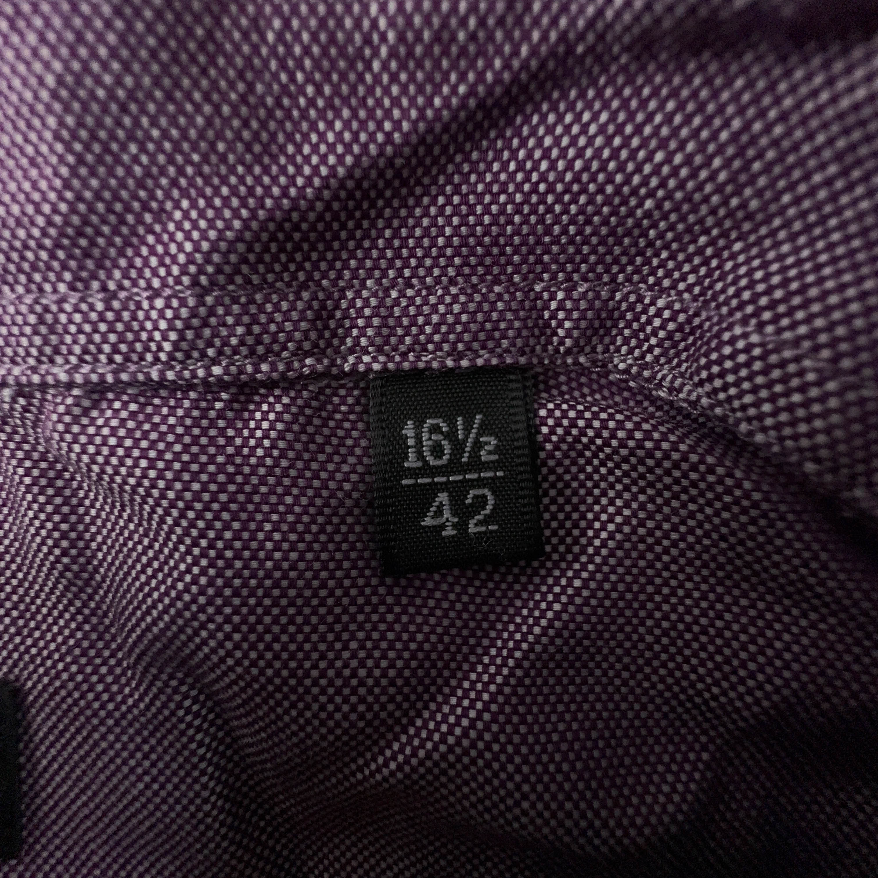 Camicia Valentino viola - Taglia 16.5 42 uomo