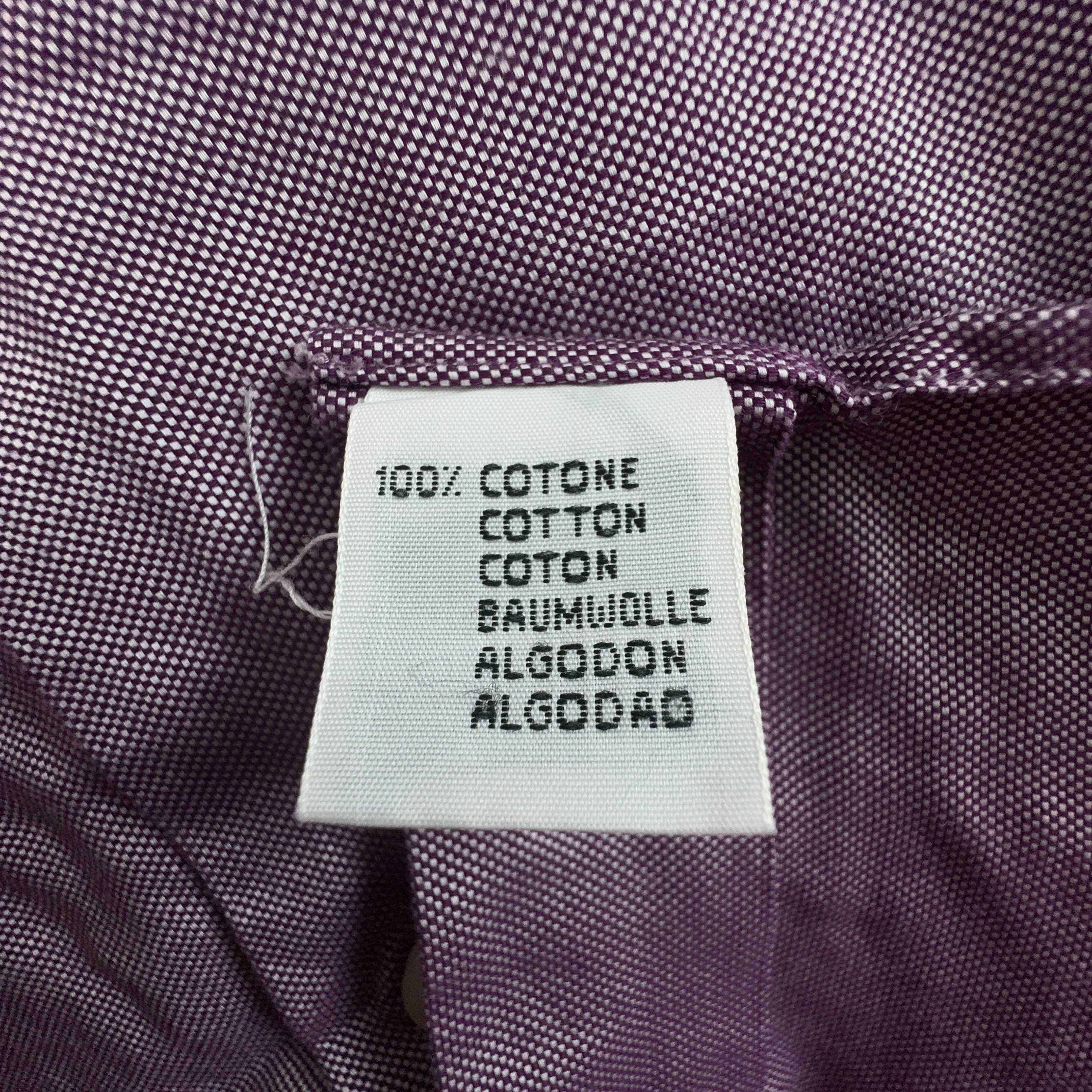 Camicia Valentino viola - Taglia 16.5 42 uomo