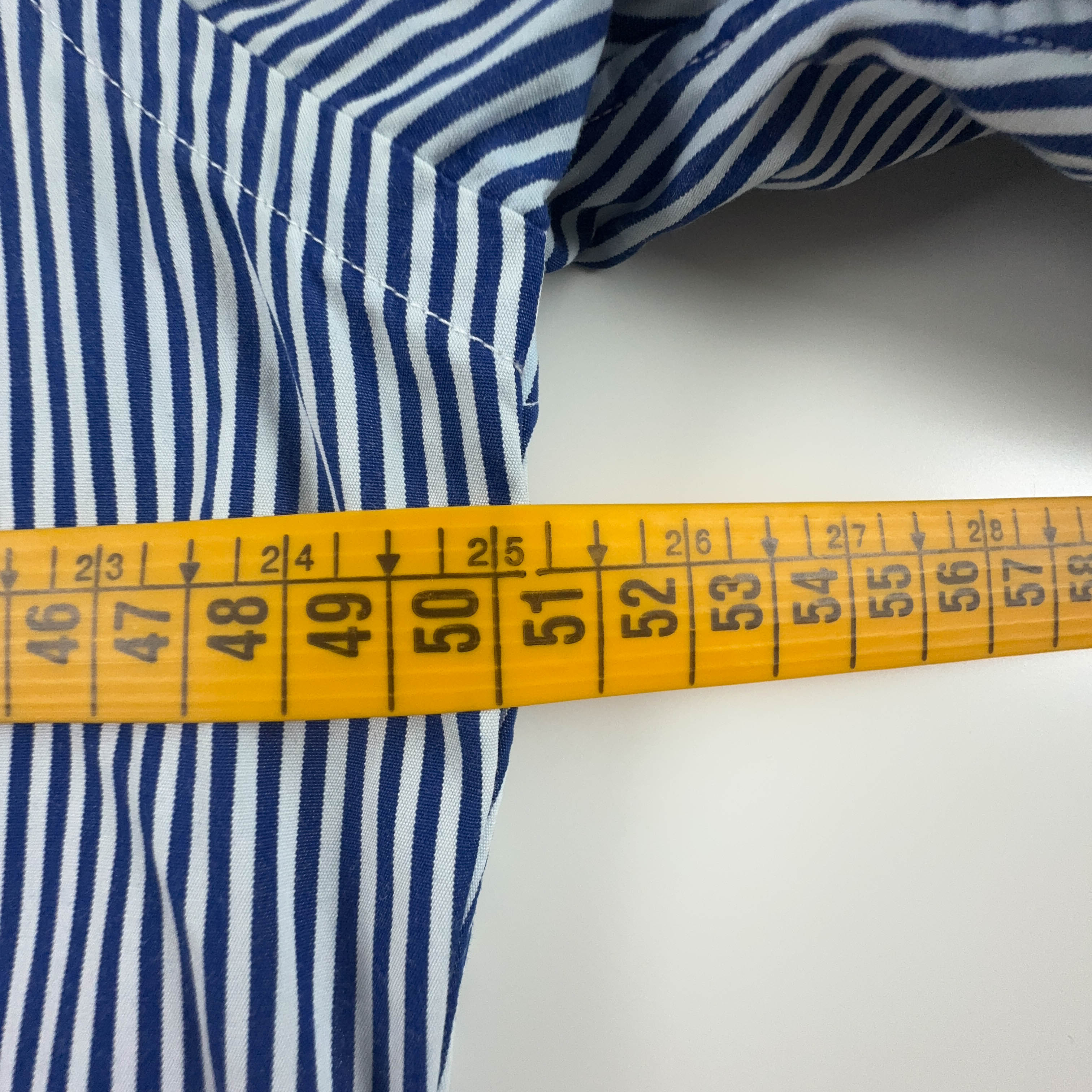 Camicia Ralph Lauren a righe blu e bianca - Taglia 14.5 uomo