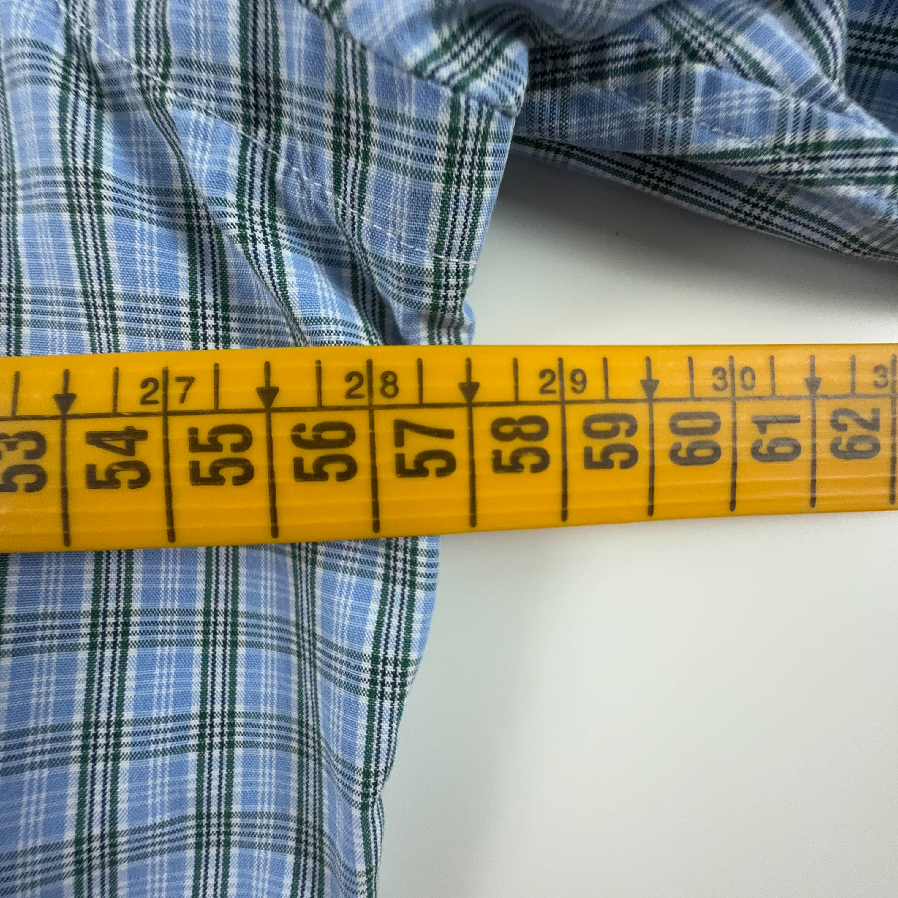 Camicia Ralph Lauren a quadri azzurra classic fit - Taglia M/L uomo