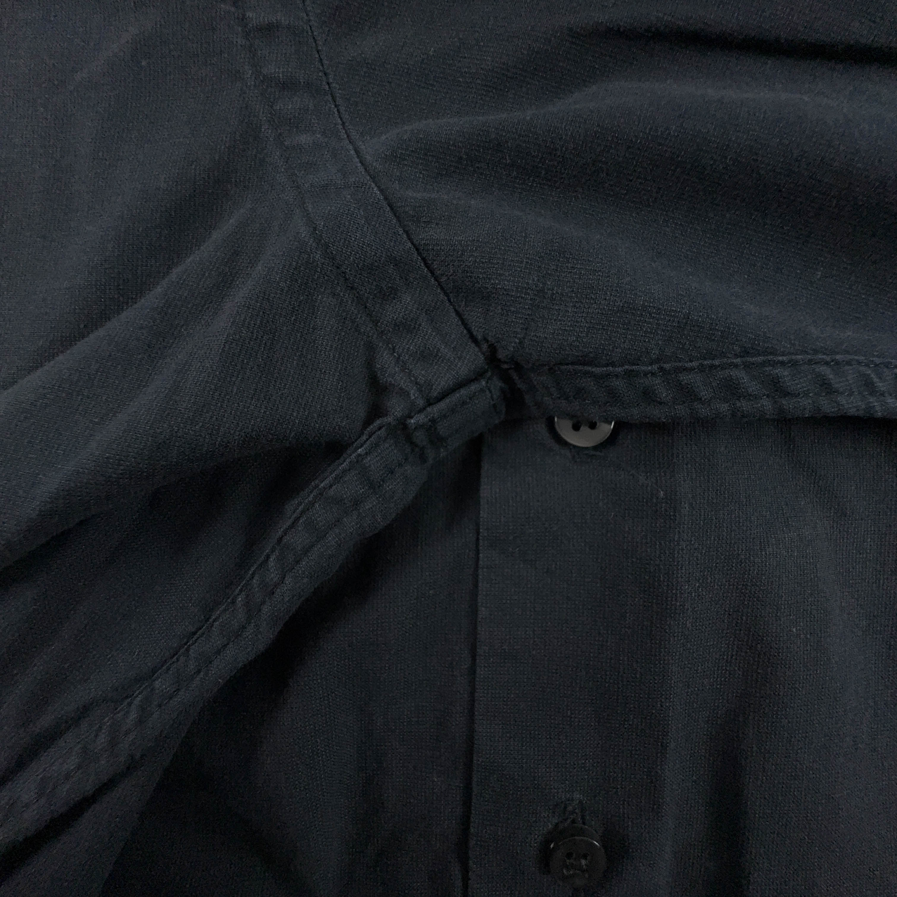 Camicia Valentino nera tinta unita - Taglia 40 uomo